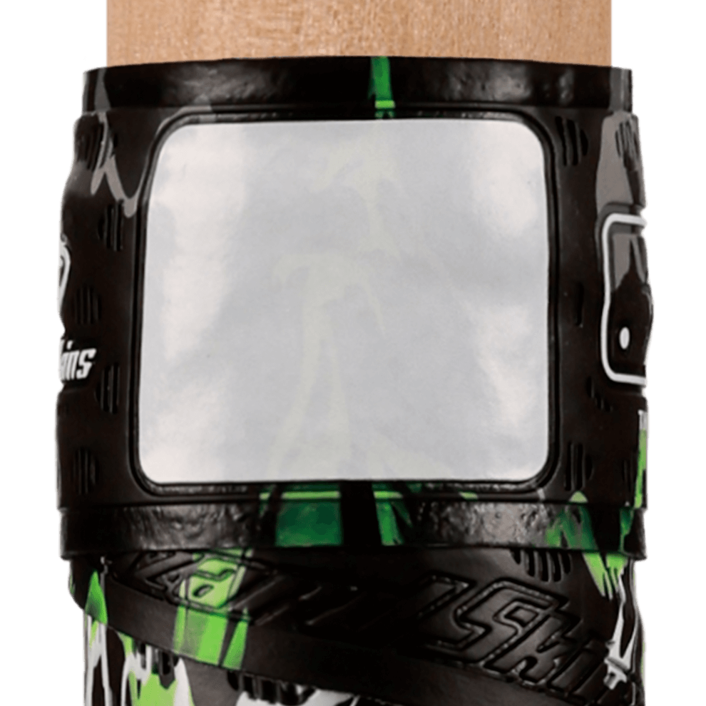 Lizard Skins DSP Ultra Bat Grip in Goblin Camo showcasing texture and premium adhesive for easy installation.