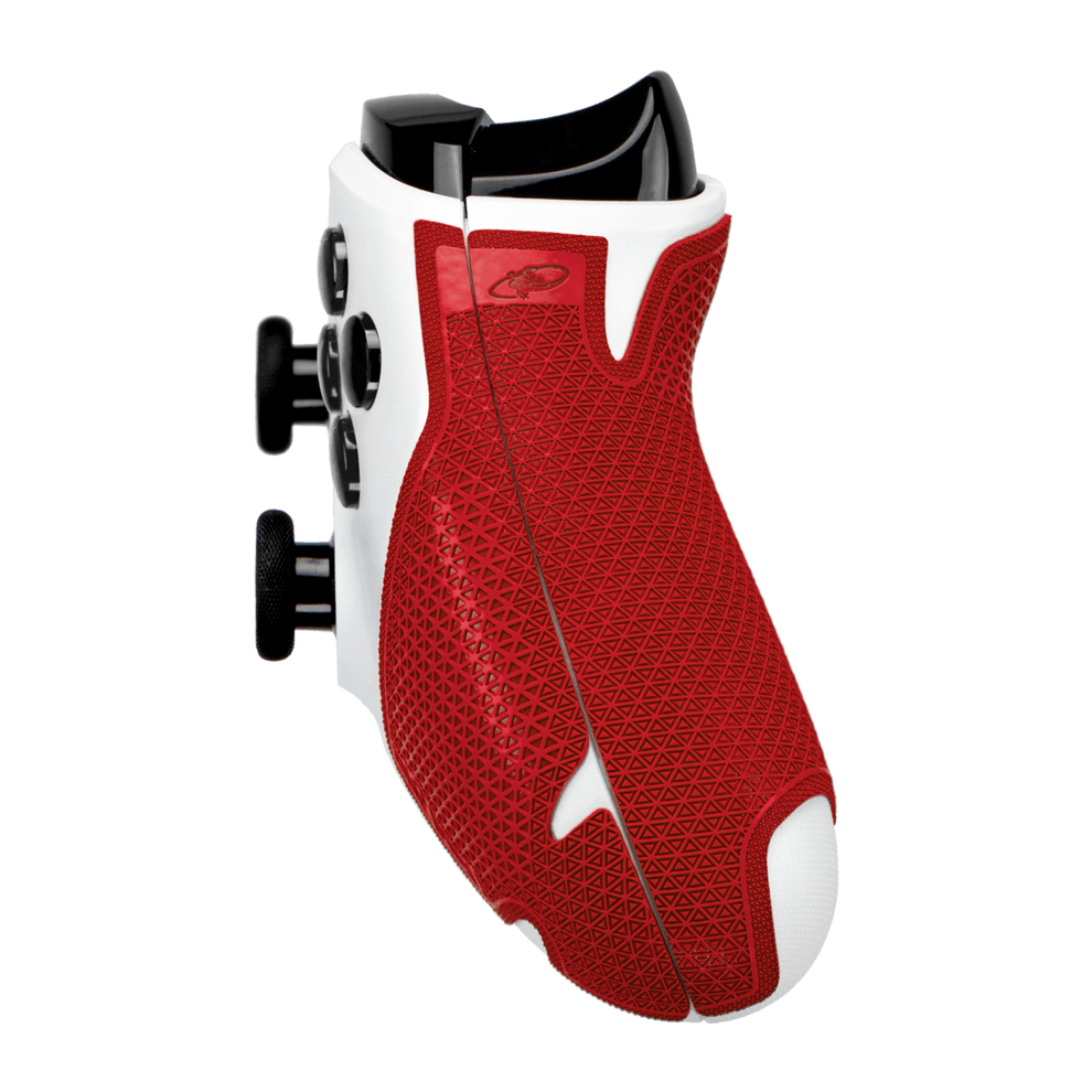 Lizard Skins DSP Controller Grip for Xbox One in Crimson Red, featuring slip-resistant, multi-textured design for enhanced control.