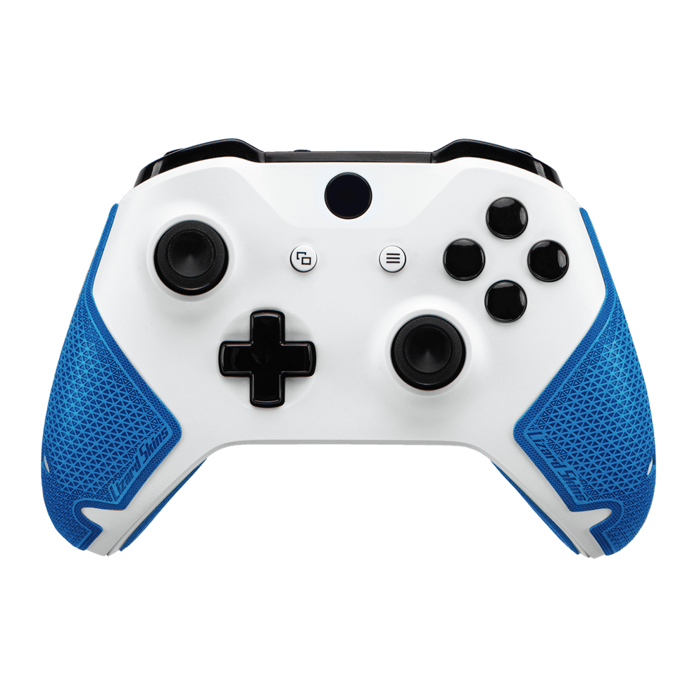 Lizard Skins DSP Controller Grip for Xbox One in Polar Blue, featuring textured grip and ergonomic design.