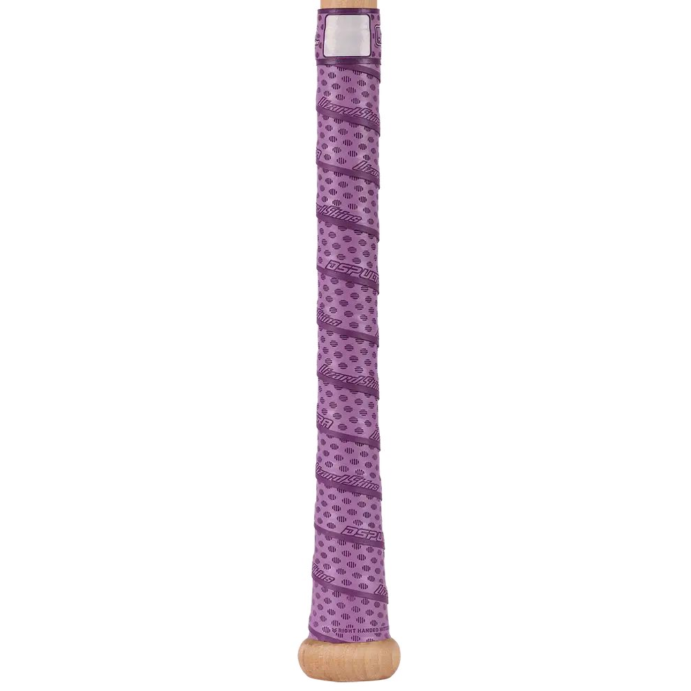 Lizard Skins DSP Ultra Bat Grip in Violet Purple, featuring premium adhesive and next-gen texture for durability and tackiness.