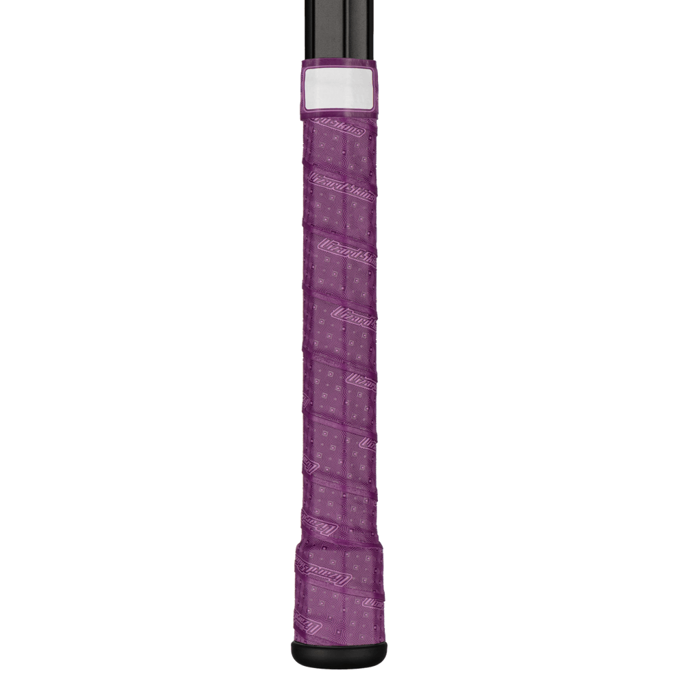 Lizard Skins DSP Lacrosse Grip Tape V2 in lavender color, featuring textured surface for enhanced grip and mobility.