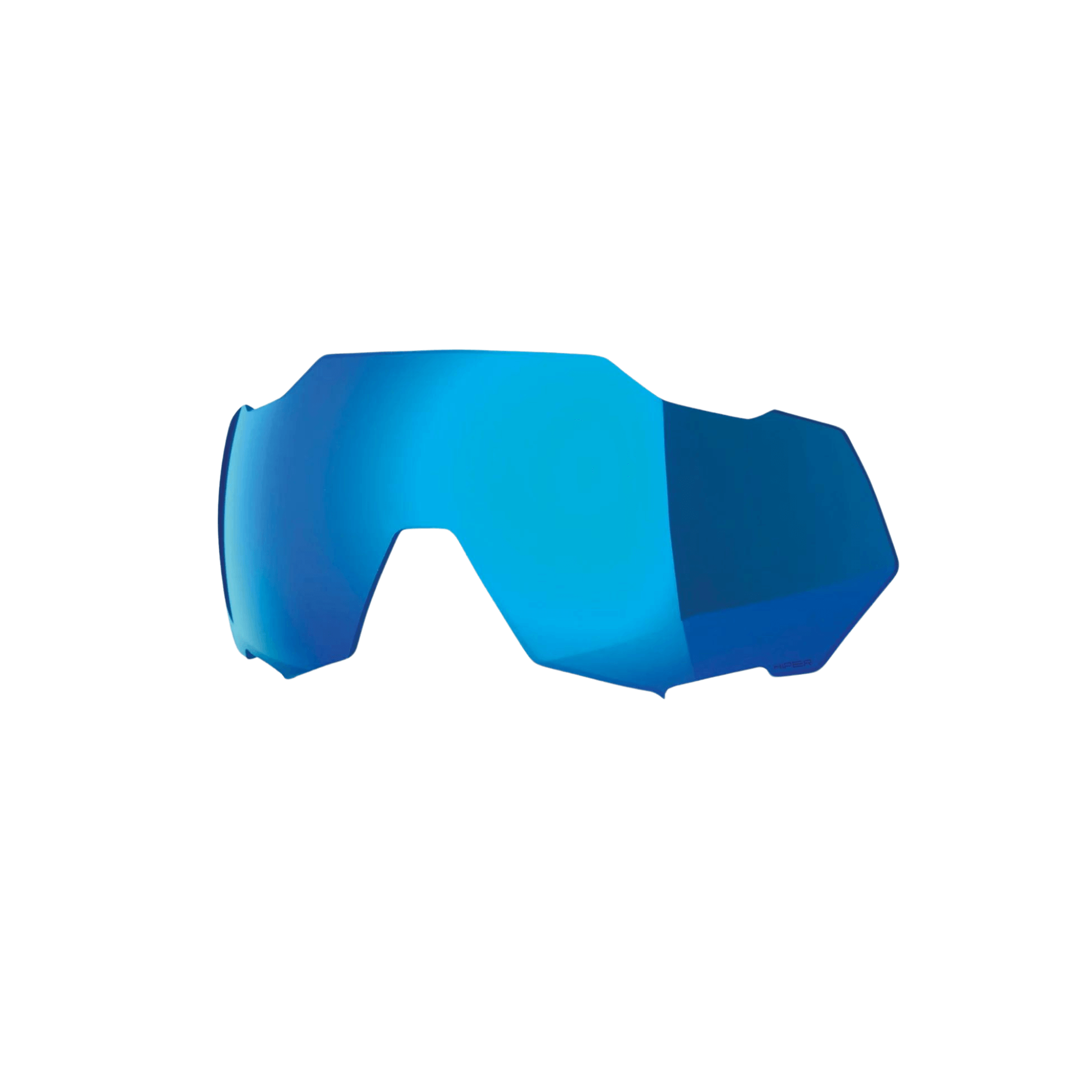 100% SPEEDTRAP HiPER Blue Multilayer Mirror replacement lens for enhanced light transmission and UV protection.