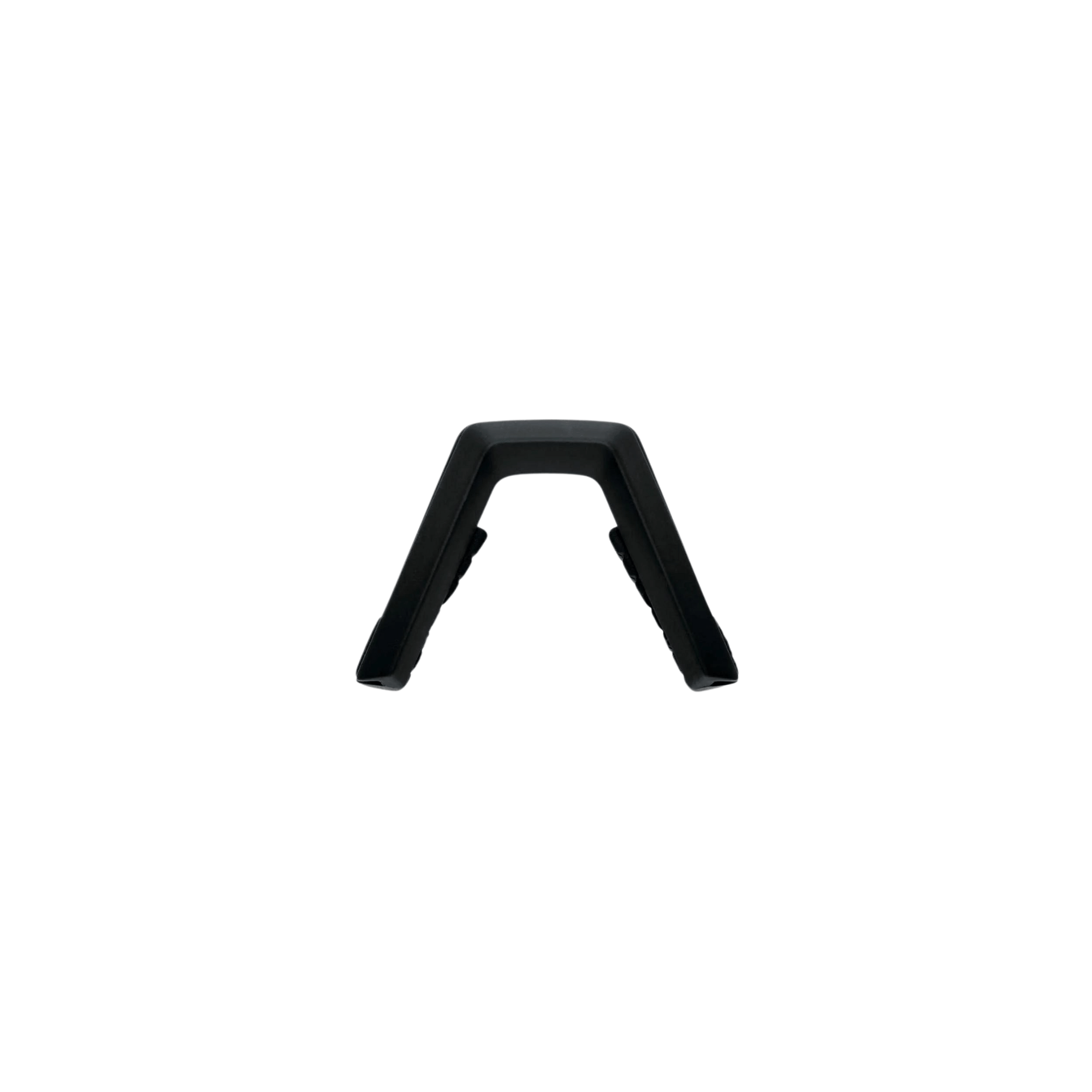 100% SPEEDCRAFT XS Nose Bridge Kit - Short in Soft Tact Black, compatible with Speedcraft® XS performance sunglasses.