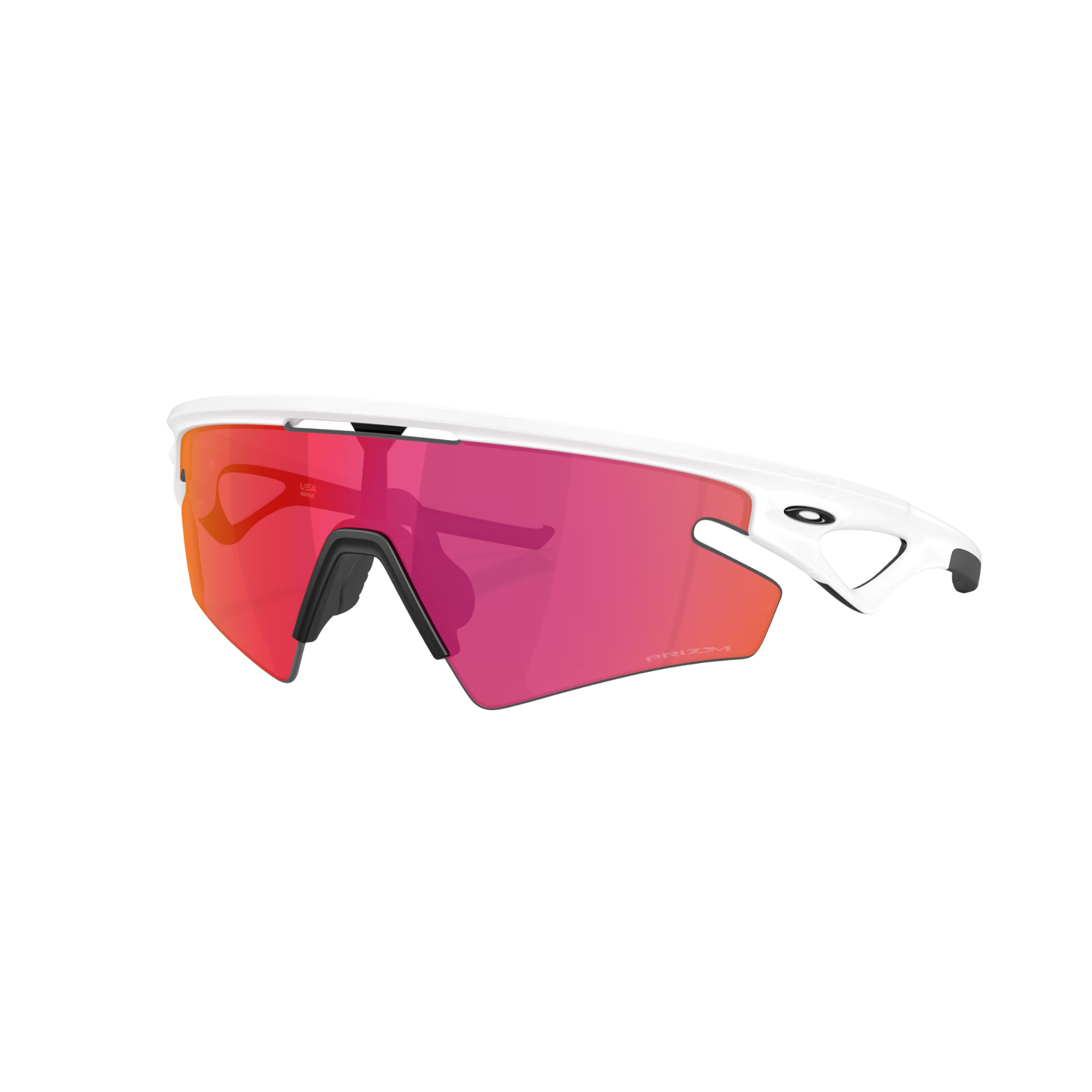 Oakley Sphaera Slash Matte White W/ Prizm Field Injected Unisex Sunglass