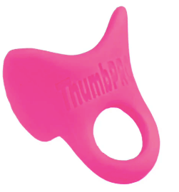 ThumbPRO pink thumb protector designed for comfort and performance, prevents bat sting, fits all batters.