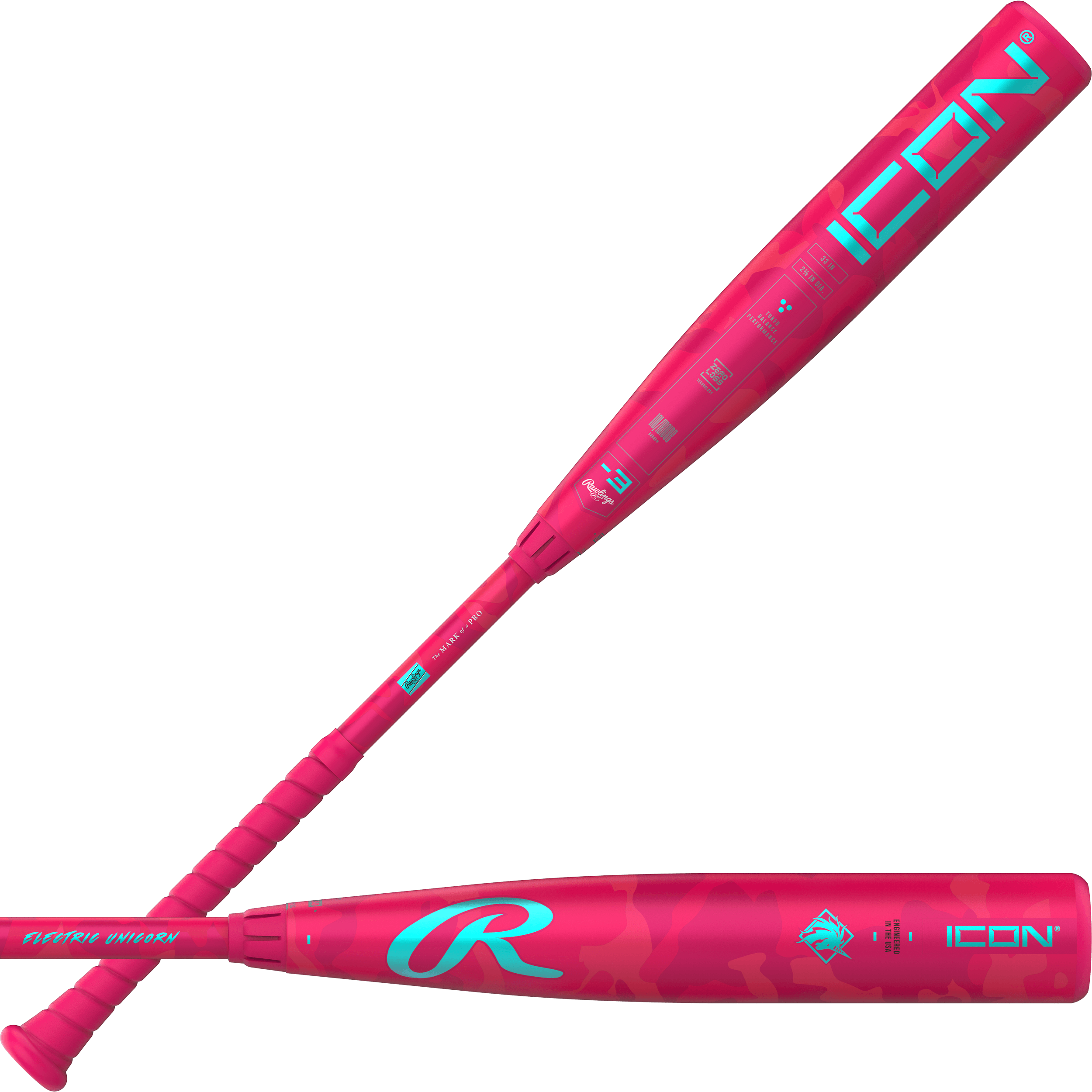 2025 Rawlings Icon Electric Unicorn (-3) BBCOR Baseball Bat