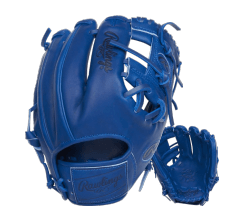 Rawlings Pro Label Element Series 2.0 royal blue infield glove, designed for enhanced performance and style in baseball.