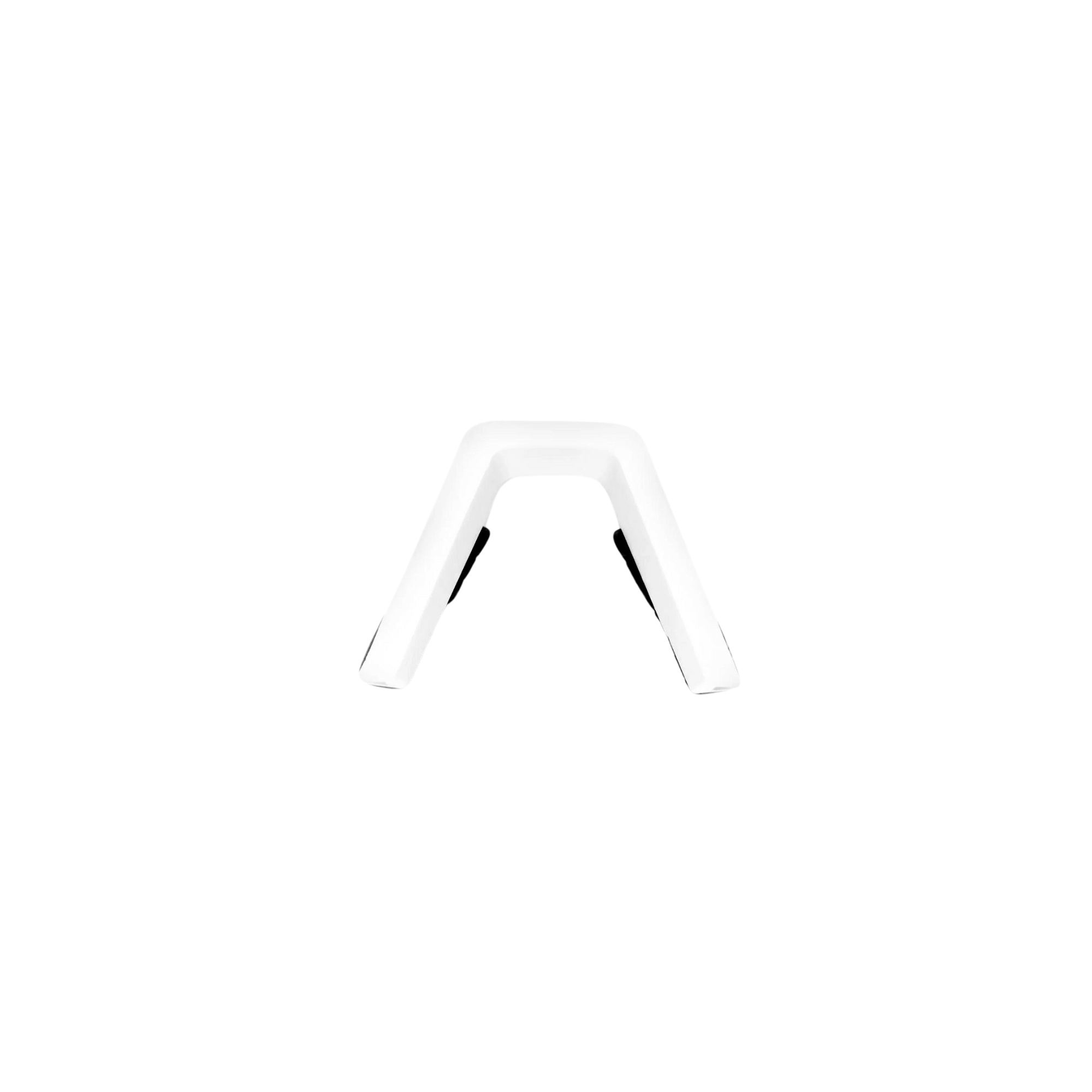 100% SPEEDCRAFT XS Nose Bridge Kit - Short - Matte White, compatible with Speedcraft® XS sunglasses, includes standard and alternative nose pads.
