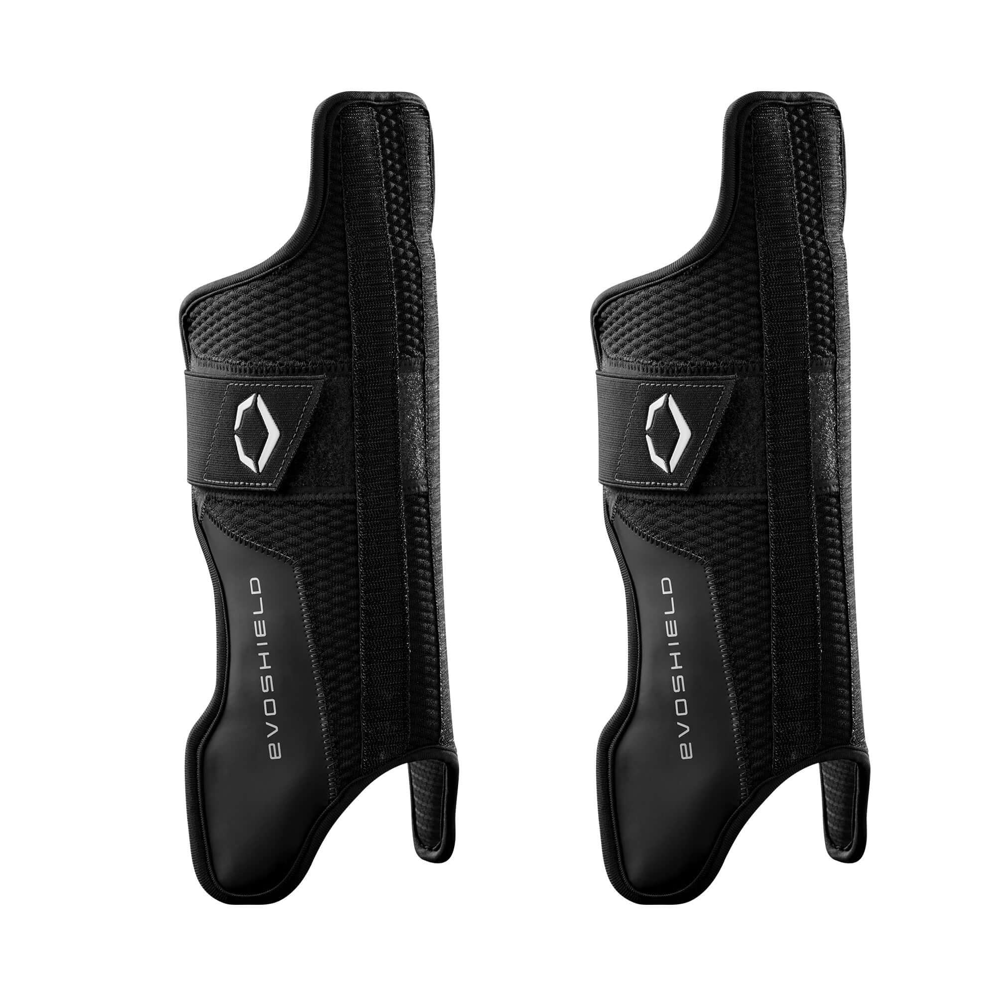 Evoshield Pro-SRZ 2.0 Catcher's Lower Leg Guards for adult protection and mobility during games.
