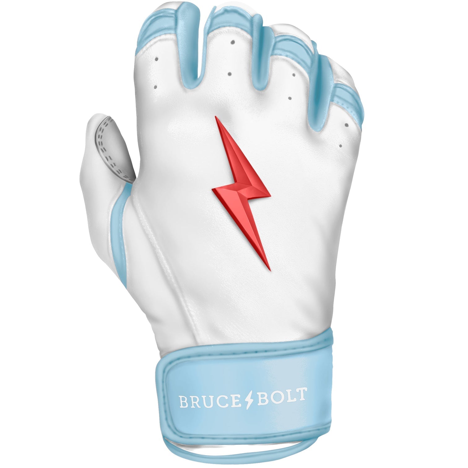 Bruce Bolt Youth Premium Pro Happ Series Short Cuff Batting Gloves