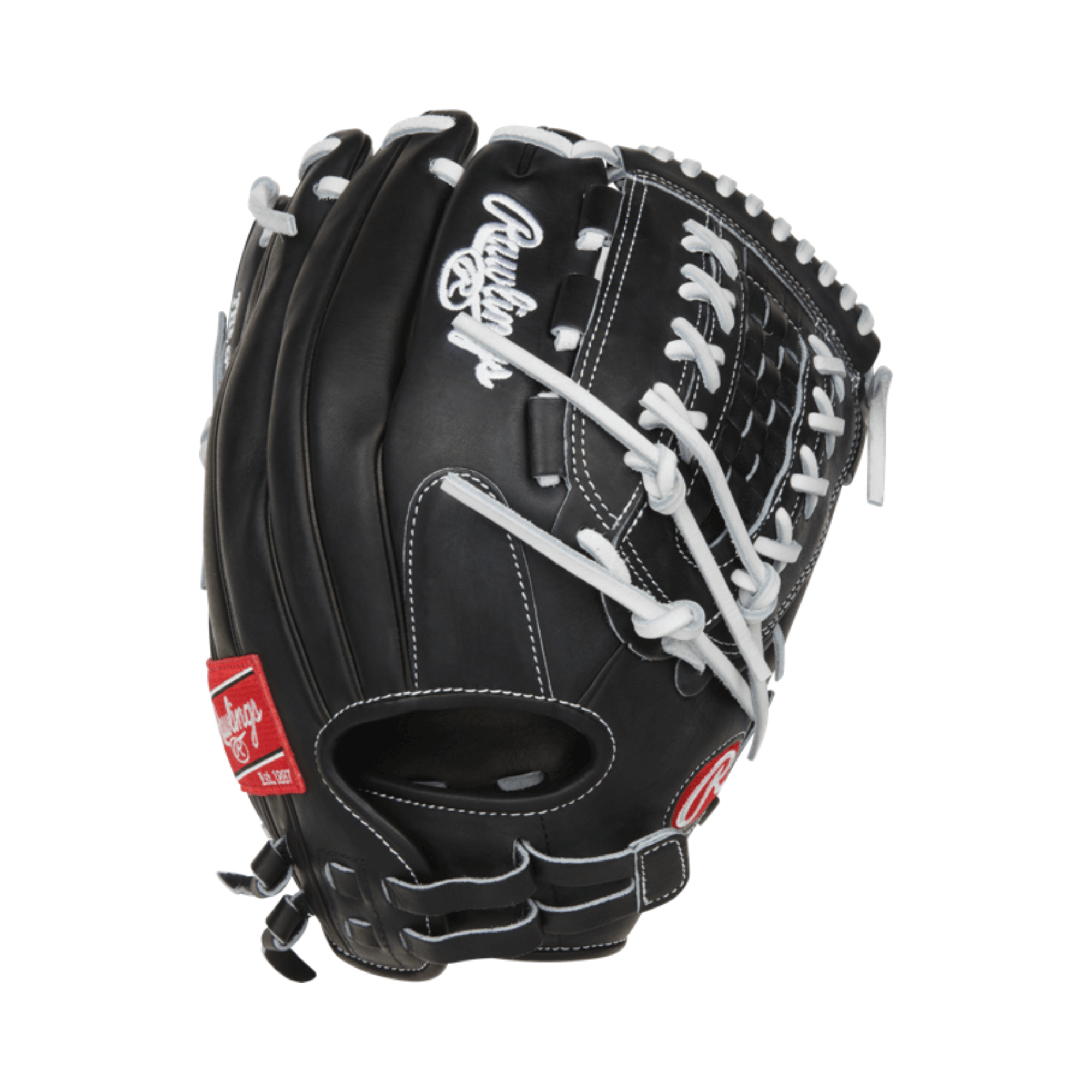 Rawlings Heart of the Hide 12.5 Fastpitch Softball Glove, Left Hand Throw, ultra-premium steer-hide leather.
