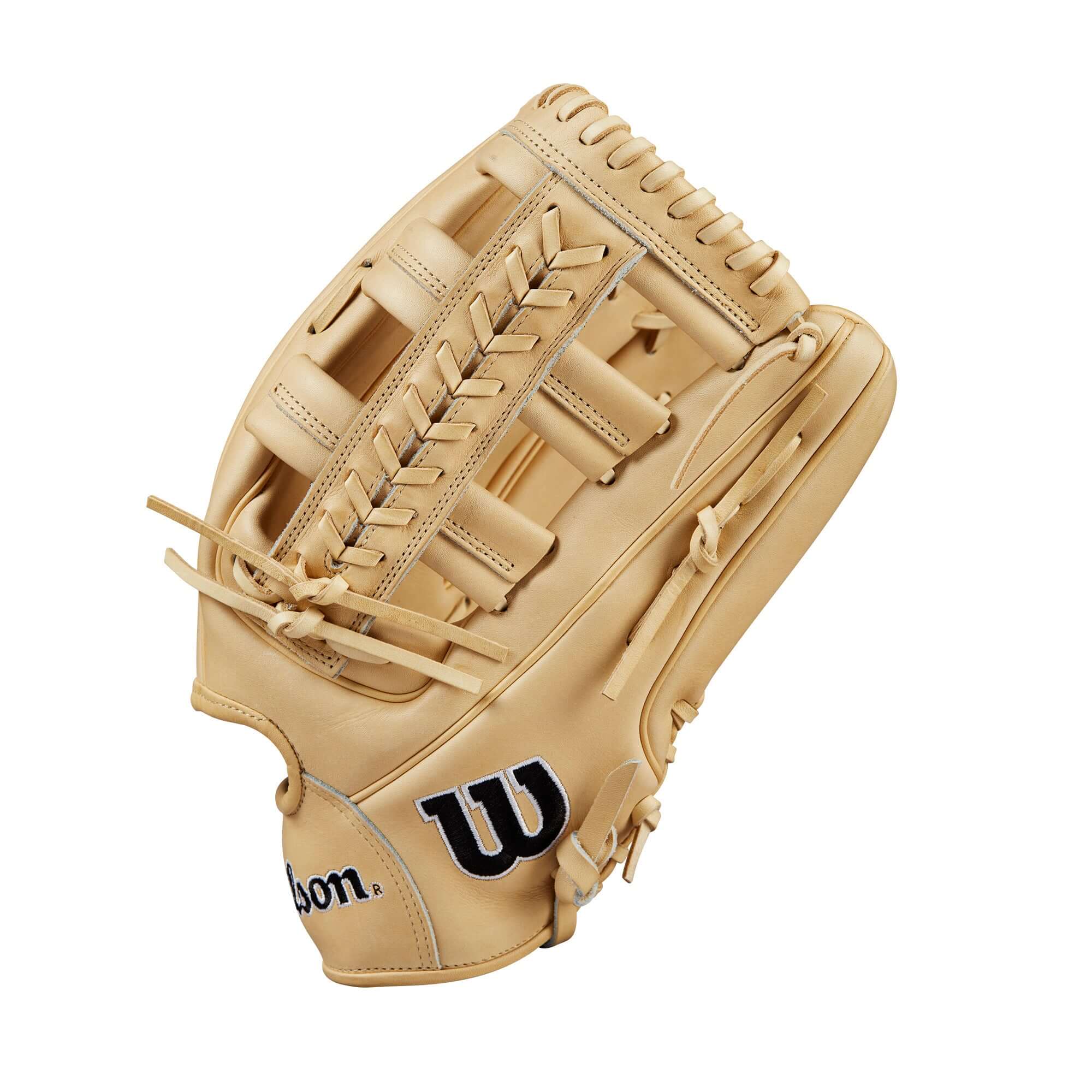 Wilson 2024 Classic Series A2000 1810 Outfield Baseball Glove in Blonde, 12.75 inches, perfect for competitive play.