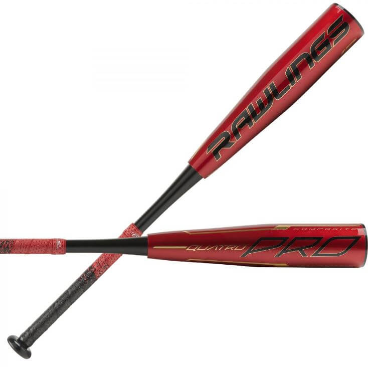 Rawlings Quatro Pro (-12) USSSA Baseball Bat