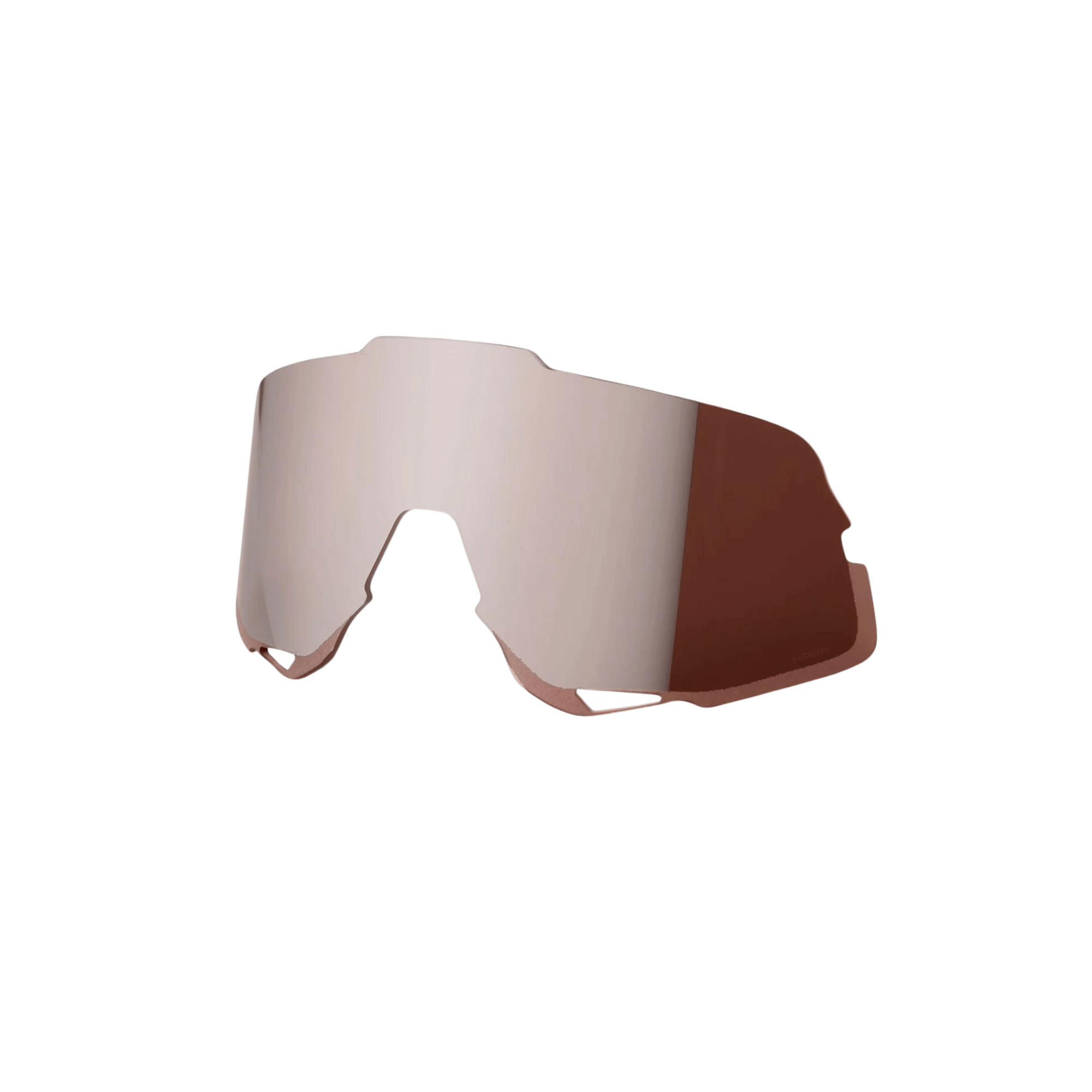 100% GLENDALE Replacement Lens in HiPER Crimson Silver Mirror with 14% light transmission, Cat 3 lens type.