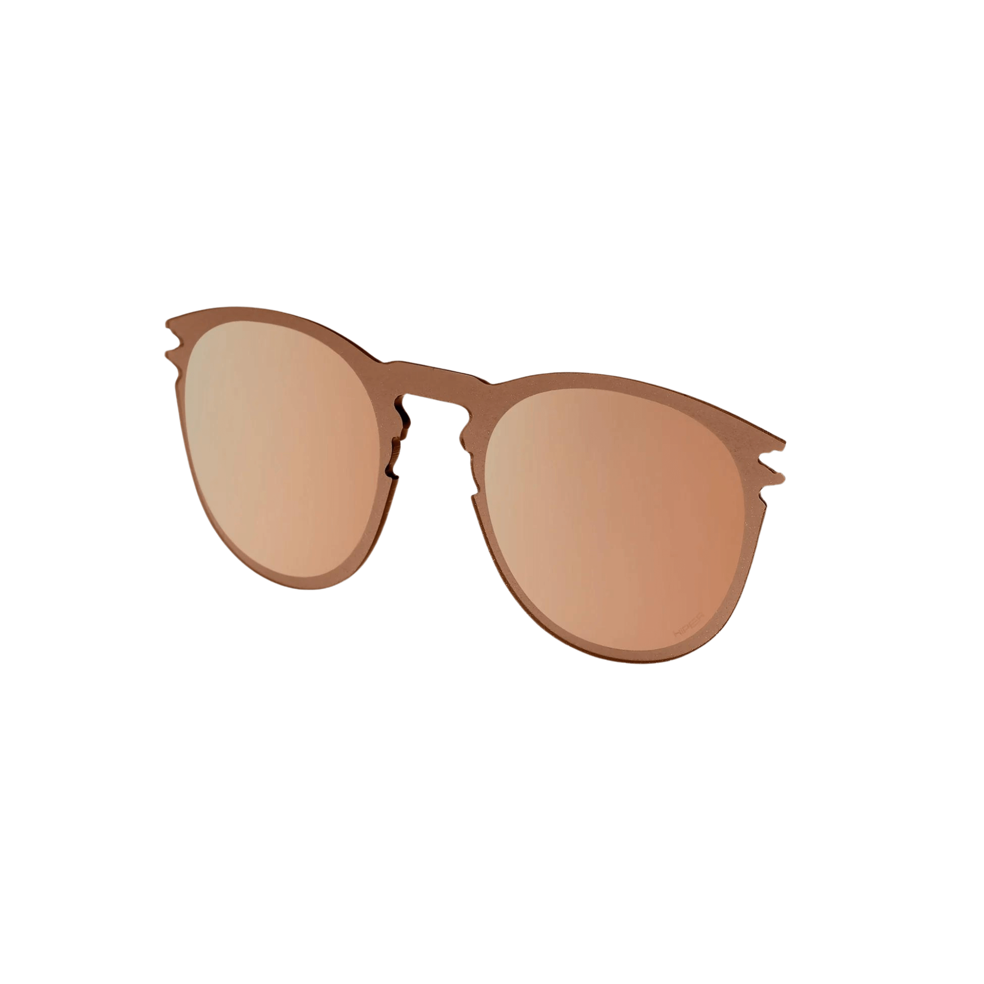 100% LEGERE ROUND Replacement Lens in HiPER Copper Mirror for optimal light transmission and stylish eyewear enhancement.