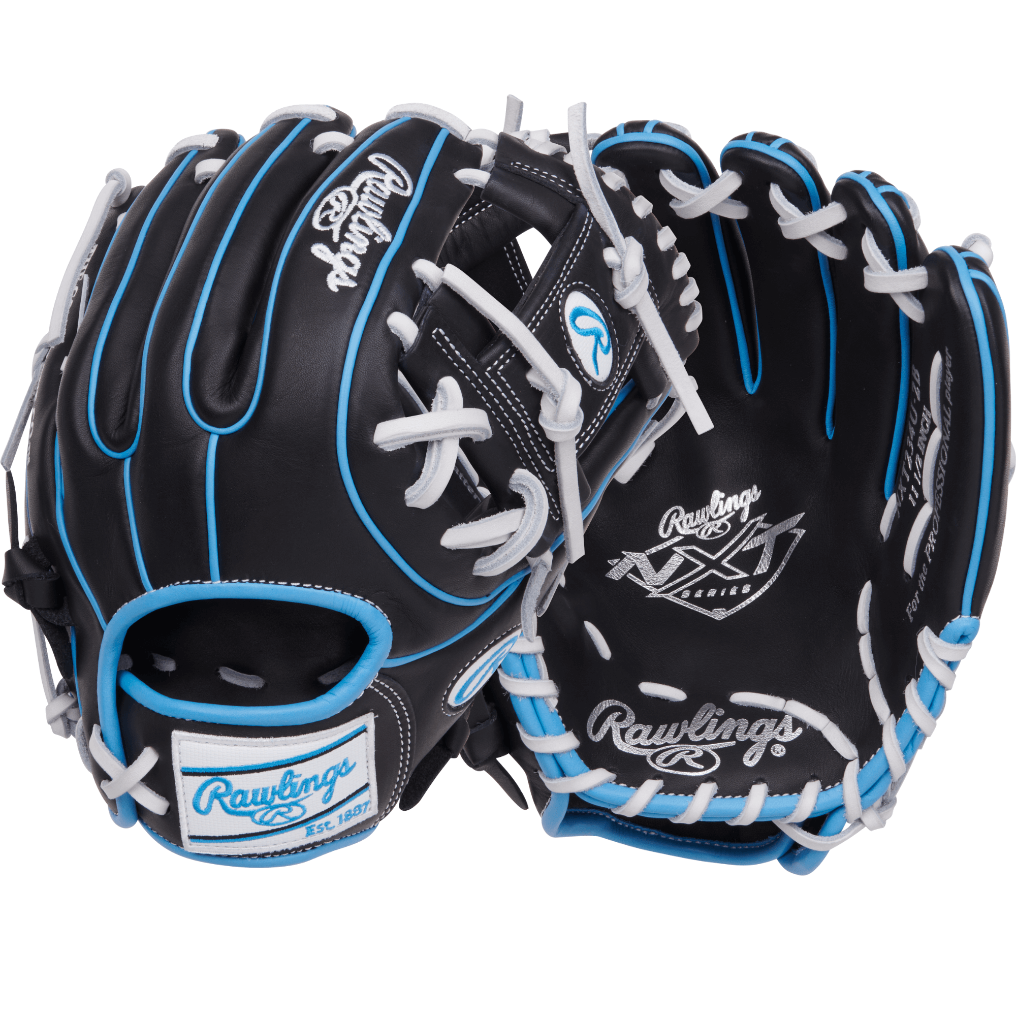 Rawlings NXT Series Contour 11.75-inch infield glove featuring high-quality leather and Pro-H web design for optimal performance.