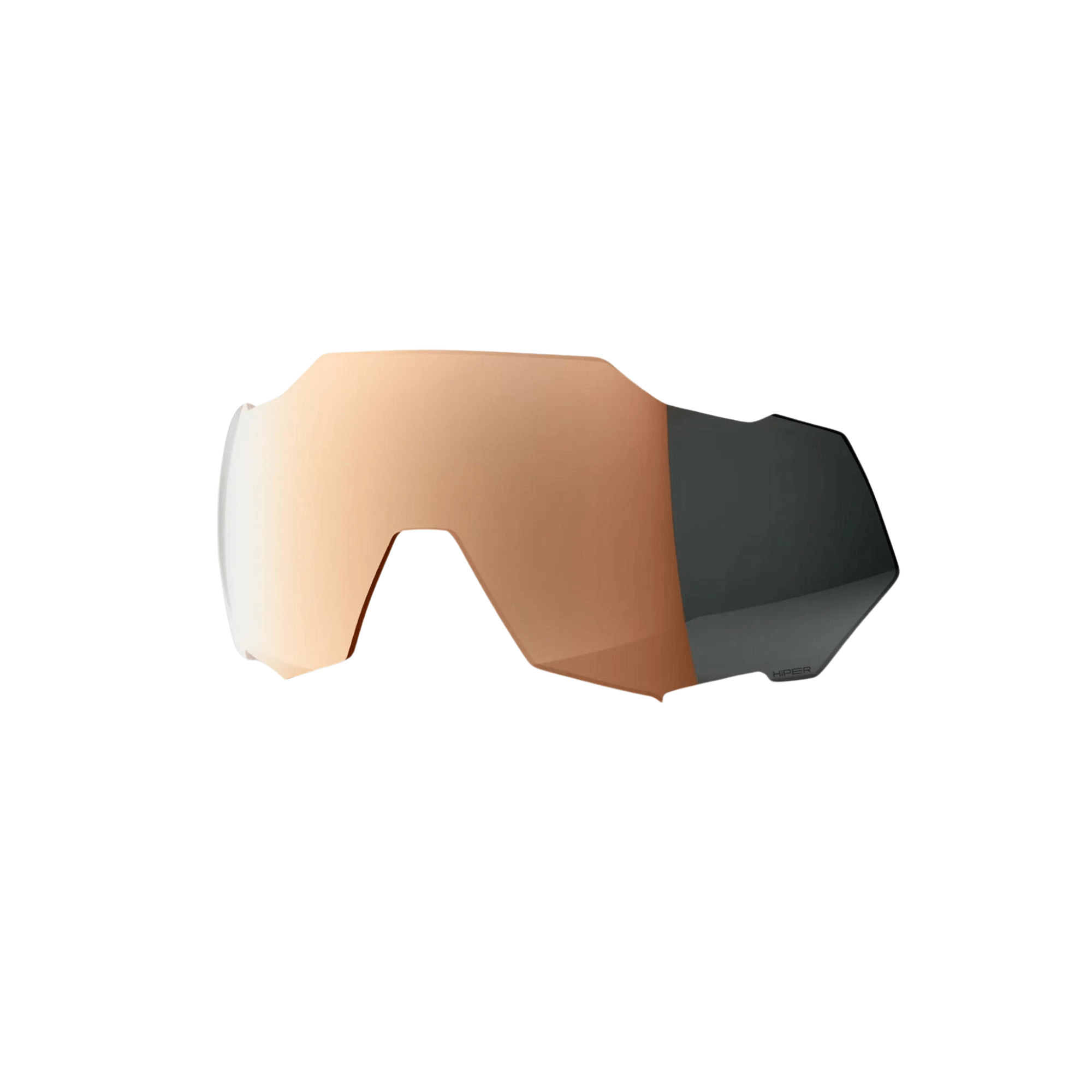 100% SPEEDTRAP Replacement Lens with HiPER Copper Mirror finish, lightweight design and 25% light transmission.