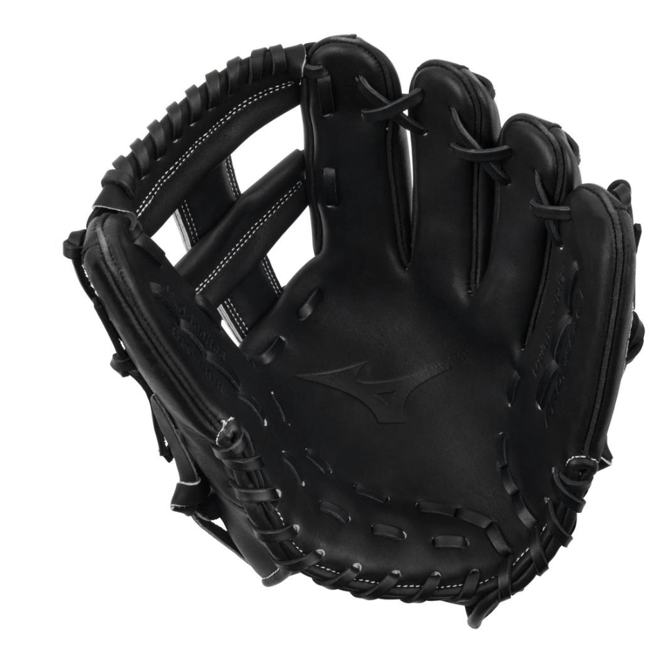 Mizuno GPS-40R Pro Select 11.5" RHT infield baseball glove, premium Steerhide leather for durability and comfort.