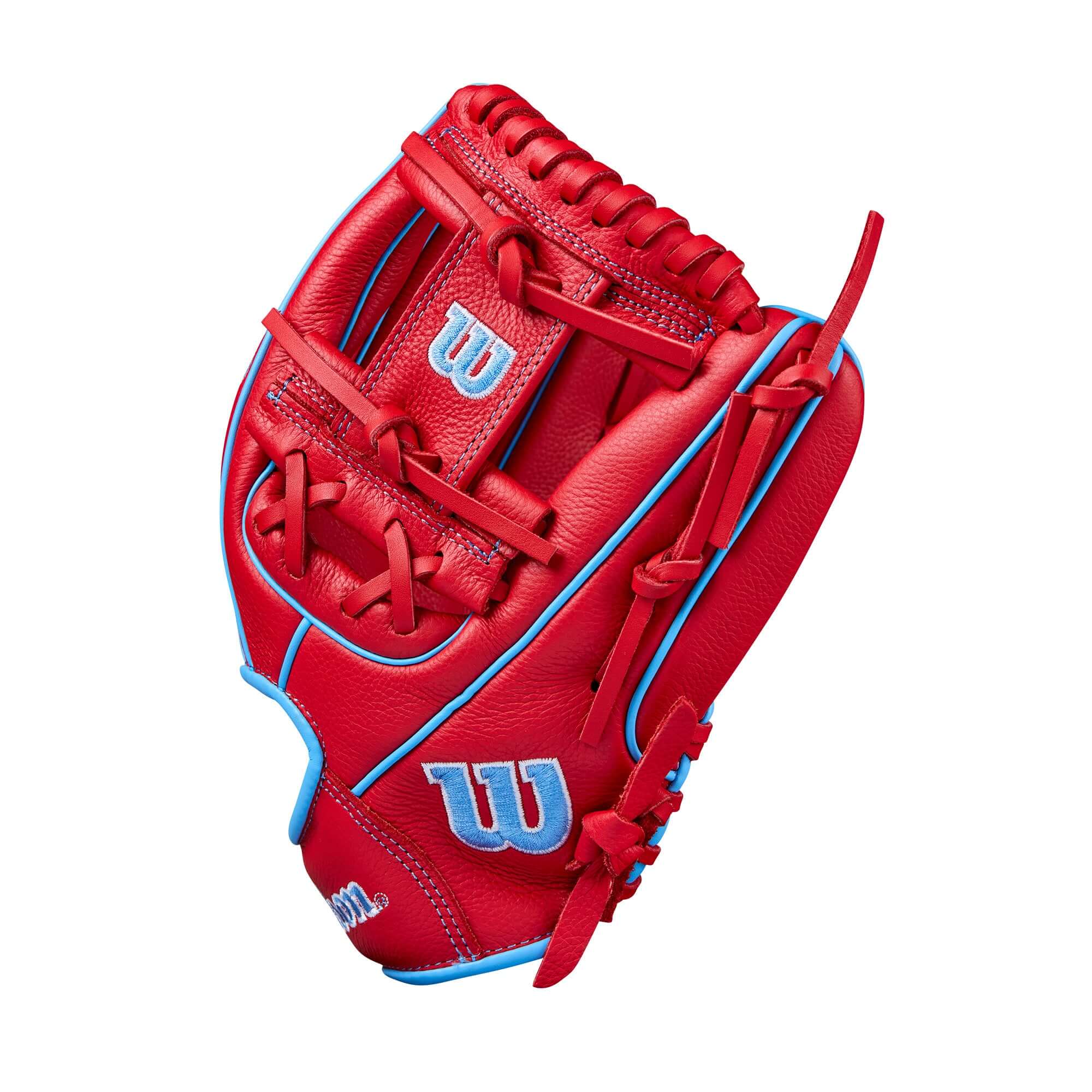 Wilson A500 Utility Youth Glove Red/Blue/White 11.5”