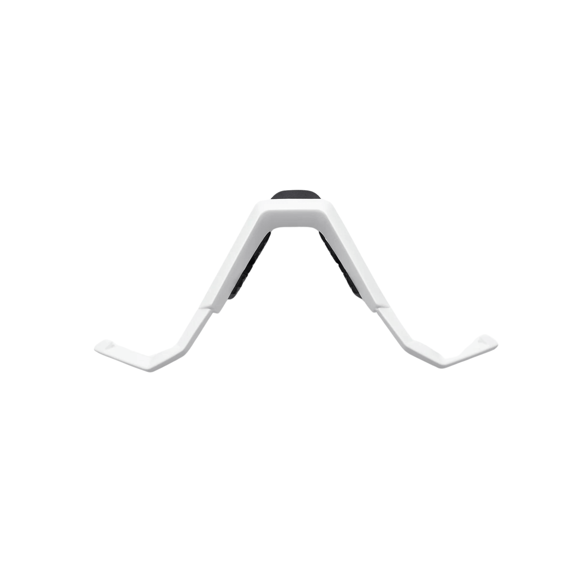 100% SPEEDCRAFT / S3 Nose Bridge Kit in Soft Tact White, compatible with Speedcraft and S3 sunglasses, includes two nose pads.