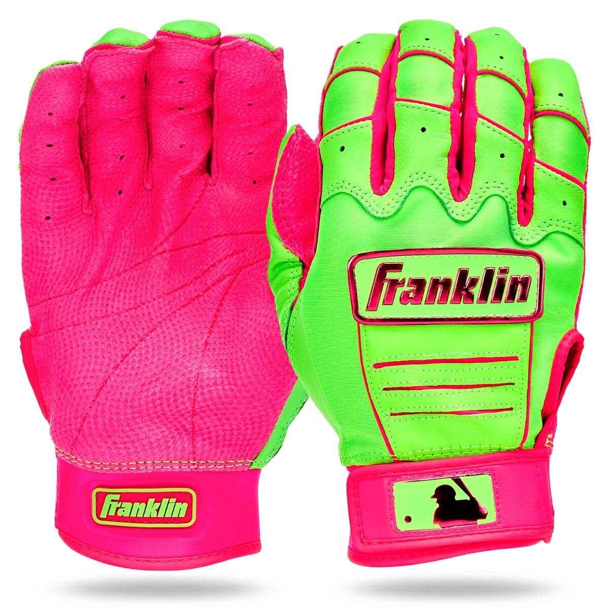 Franklin Youth CFX Pro Batting Gloves - Watermelon