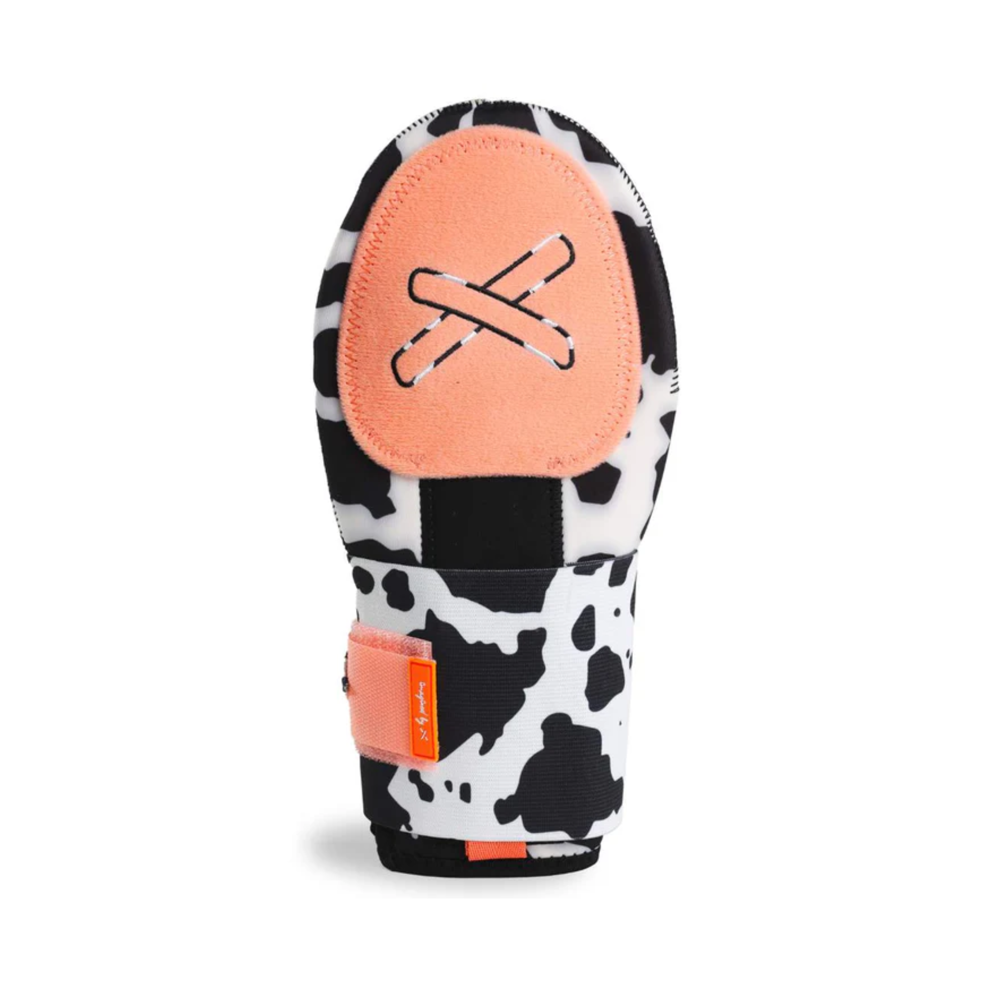 Absolutely Ridiculous The Milk It Sliding Mitt back view showing reinforced padding and construction