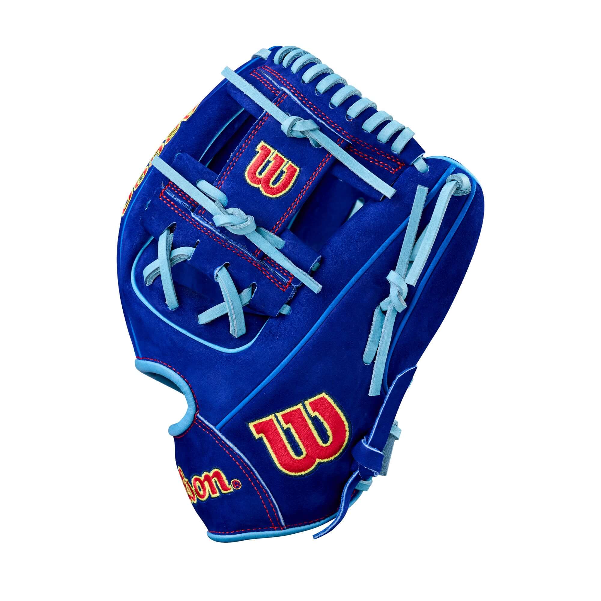 Wilson Big Rally Blue Raspberry A2000 1786 11.5 Infield Baseball Glove in blue