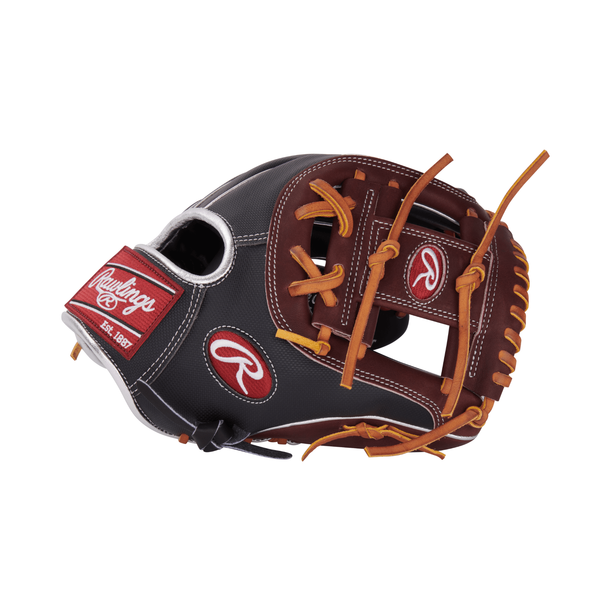 Rawlings Gold Glove Club RGGC PROR204-2BSH 11.5" infield glove featuring burgundy and white logo. Durable and lightweight design.