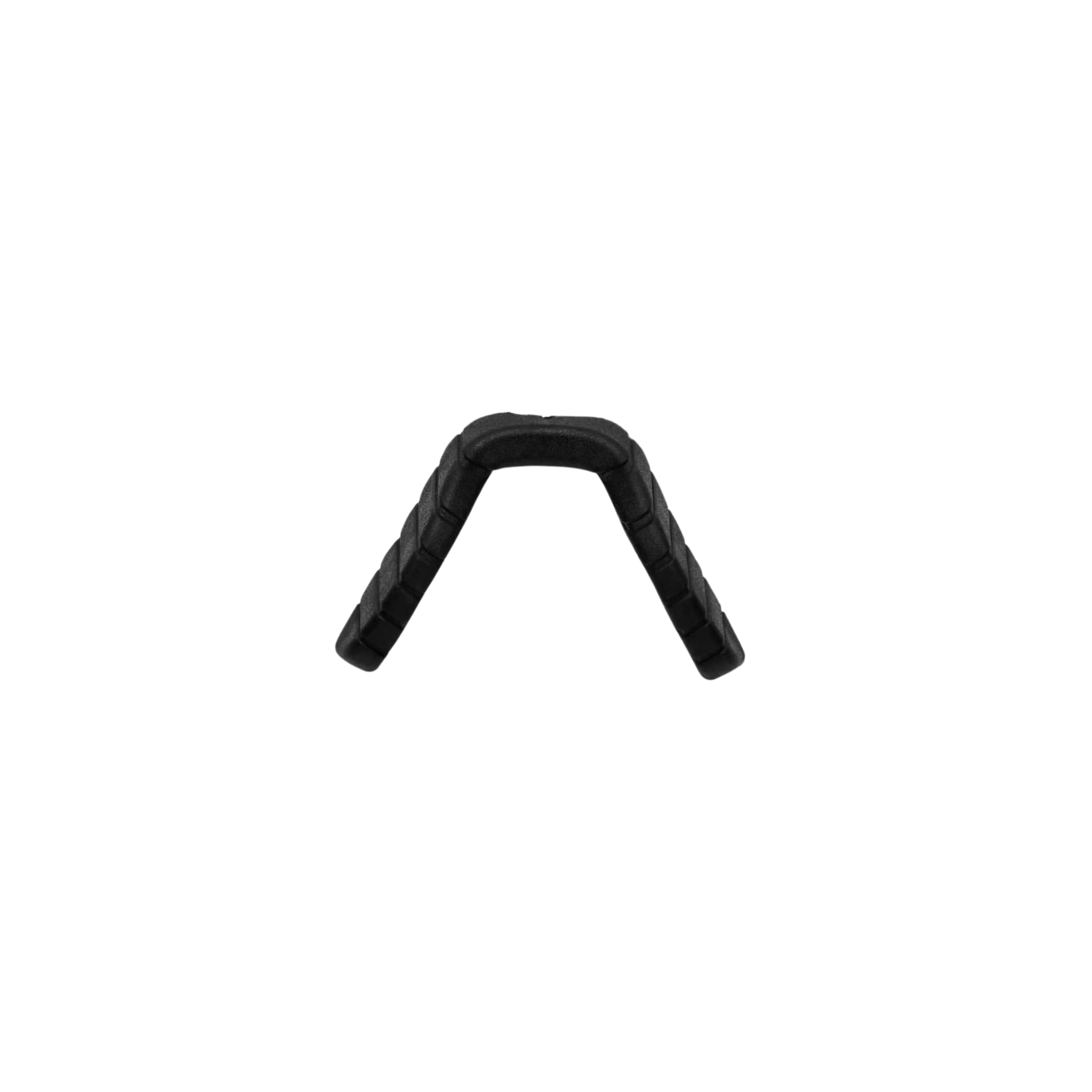 100% RACETRAP 3.0 Nose Pad Kit in black, featuring standard and alternative fit options for optimal comfort.