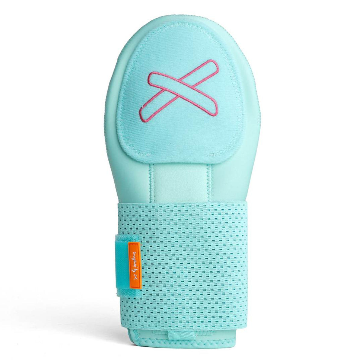 Absolutely Ridiculous Miami Ice sliding mitt, back, grip pad