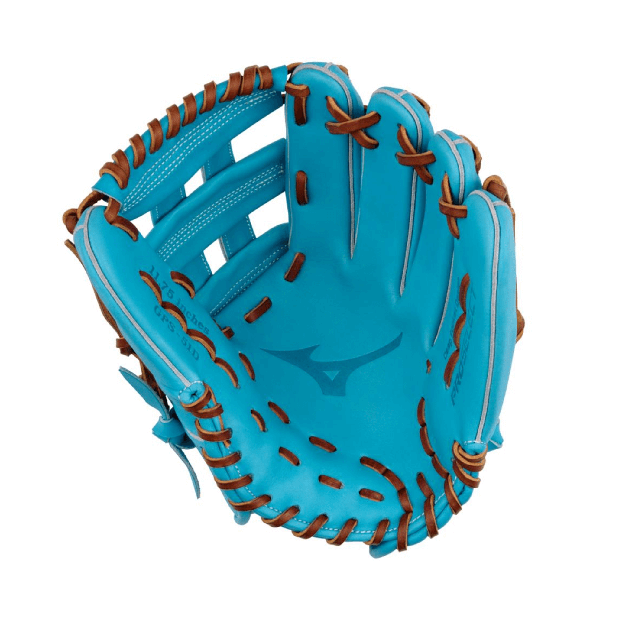 Palm view of Mizuno GPS-51D Pro Select 11.75" RH Infielder’s Glove