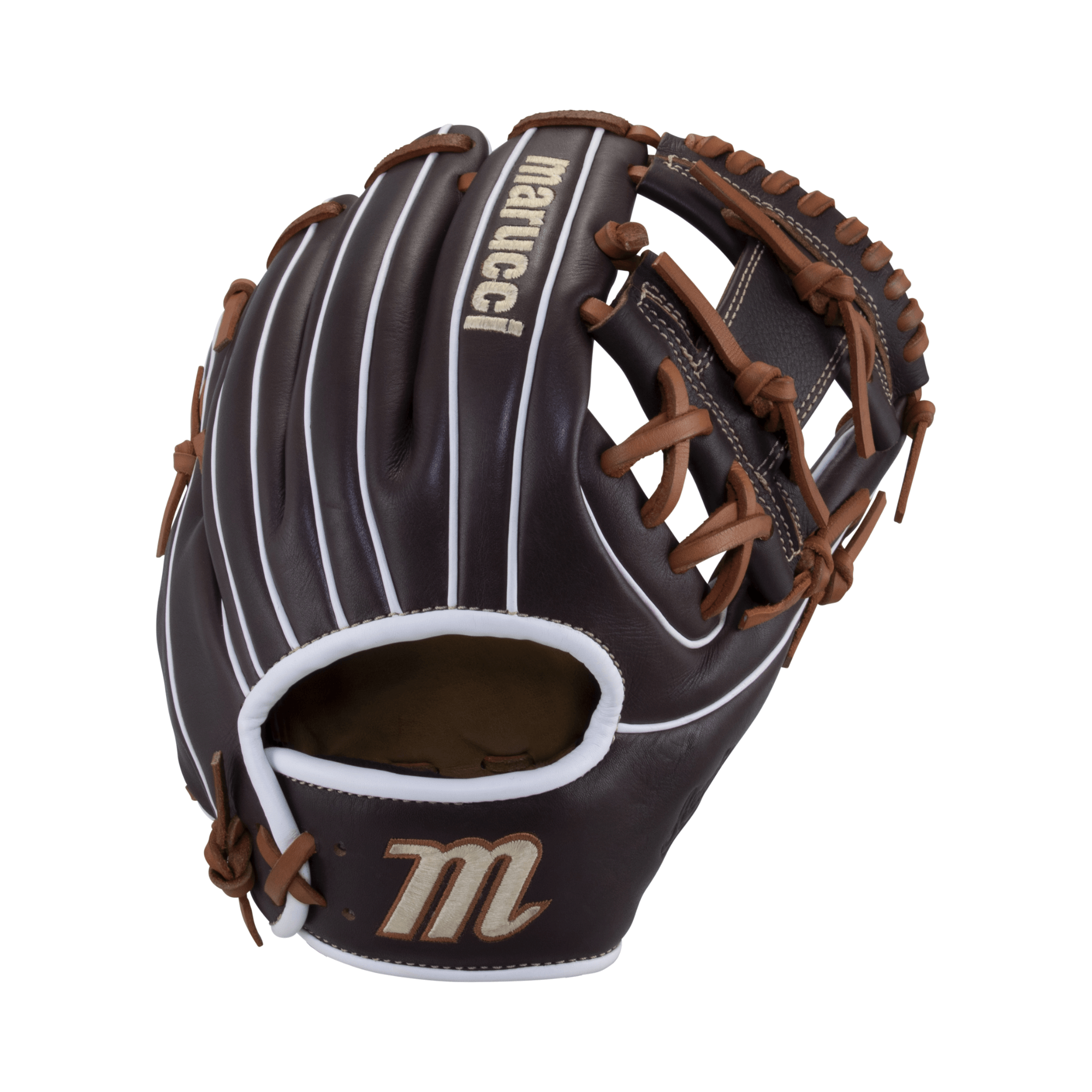 Marucci Krewe M Type 41A2 11.25" I Web RHT glove with dual wide depth and smooth cowhide leather design.