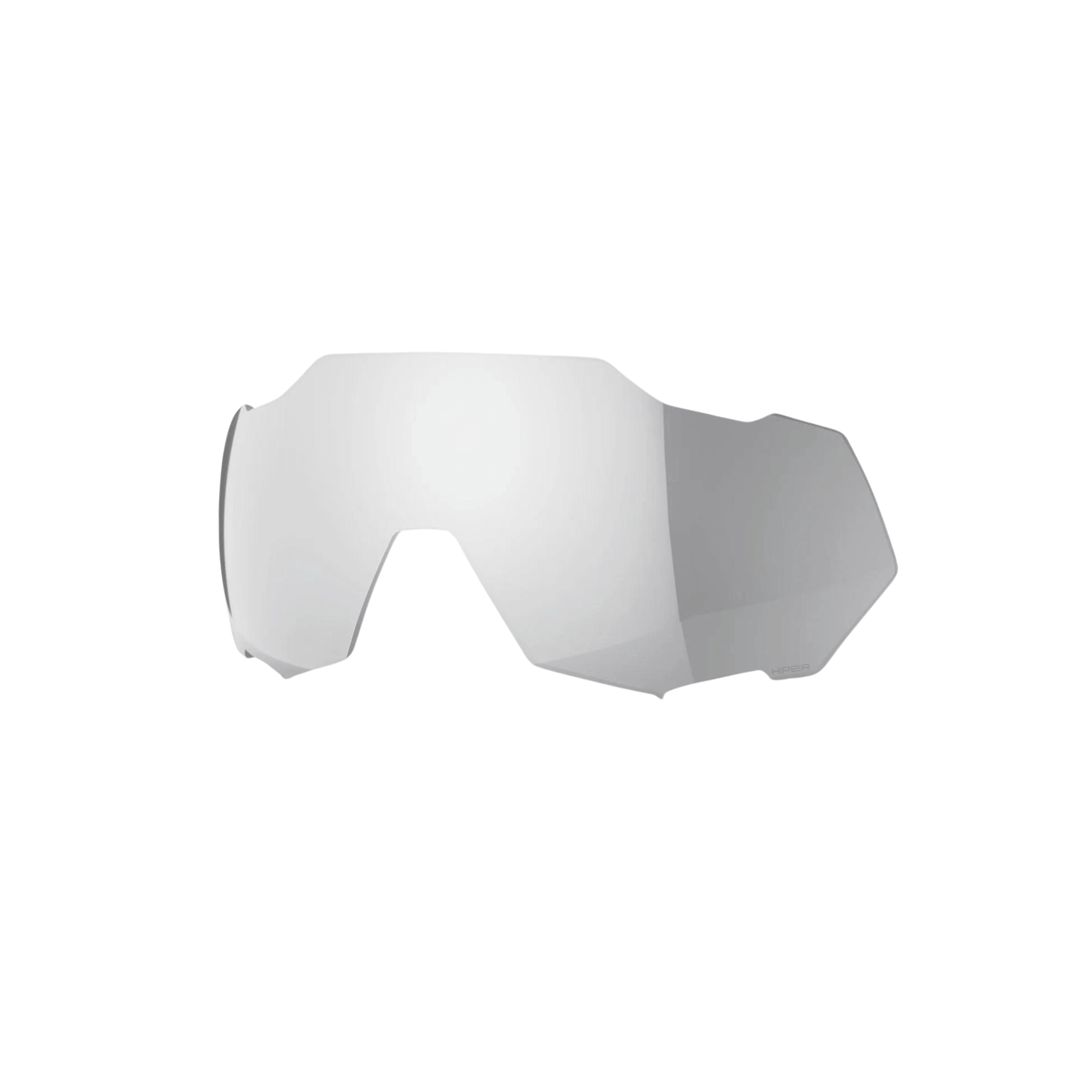 100% SPEEDTRAP HiPER Silver Mirror replacement lens with 17% light transmission, perfect for outdoor use.