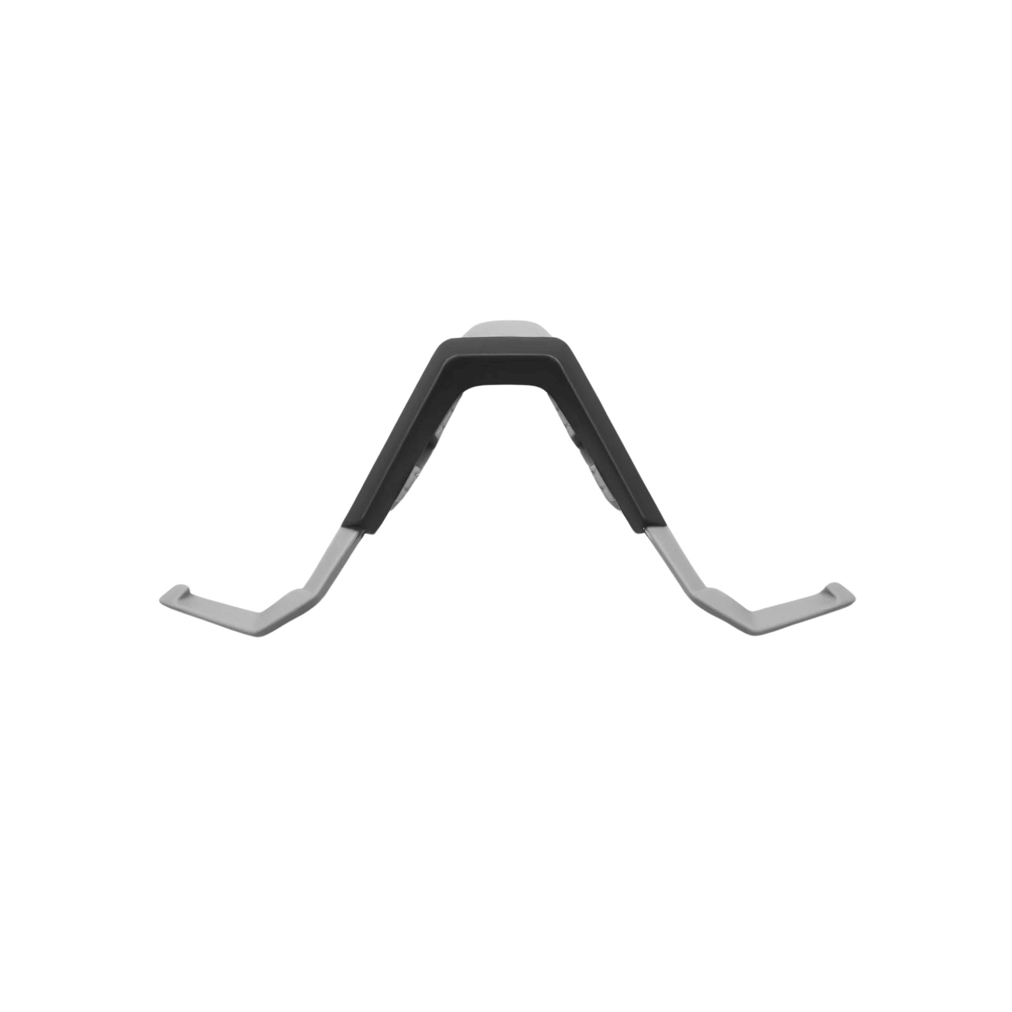 100% SPEEDCRAFT S3 Nose Bridge Kit in Soft Tact Stone Grey, compatible with Speedcraft sunglasses, featuring two nose pads.