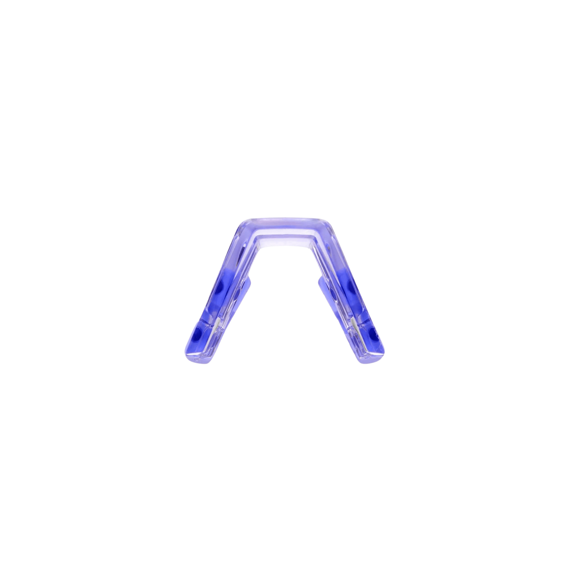 100% Speedcraft XS Nose Bridge Kit in polished translucent lavender, compatible with Speedcraft XS sunglasses.