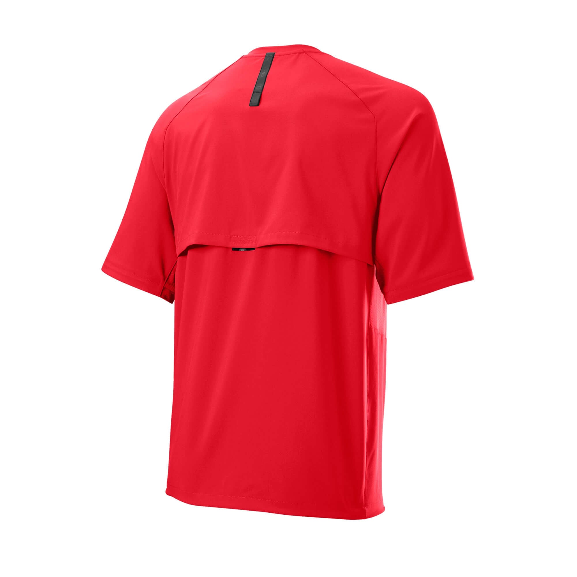 Evoshield Adult Long Sleeve BP Jacket in scarlet, featuring removable sleeves and breathable mesh inserts.