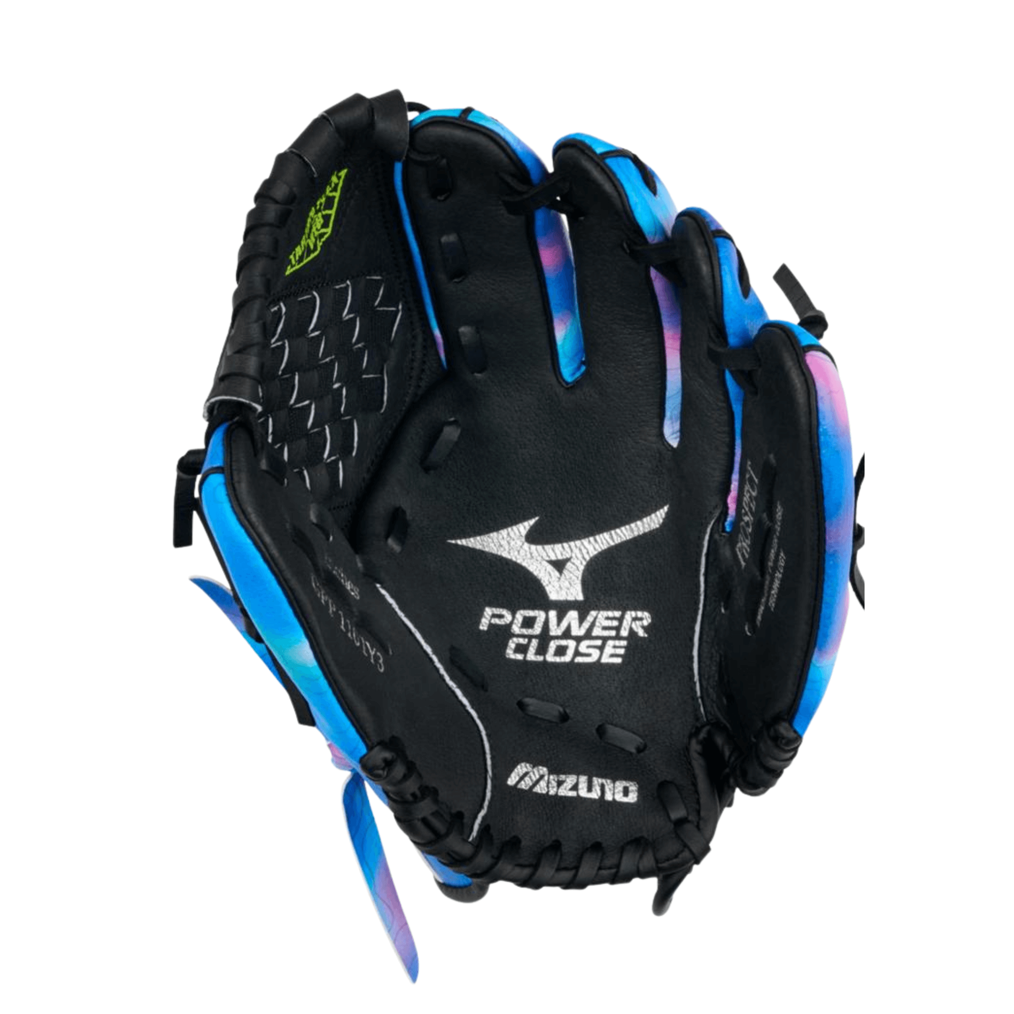 Palm view of Mizuno Prospect Dreamy 11" RHT Baseball Glove showing ButterSoft Palm Liner