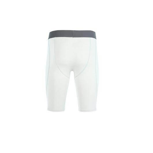 Mizuno Arrival Compression Short featuring soft elastic waistband and integrated cup pocket for performance comfort.