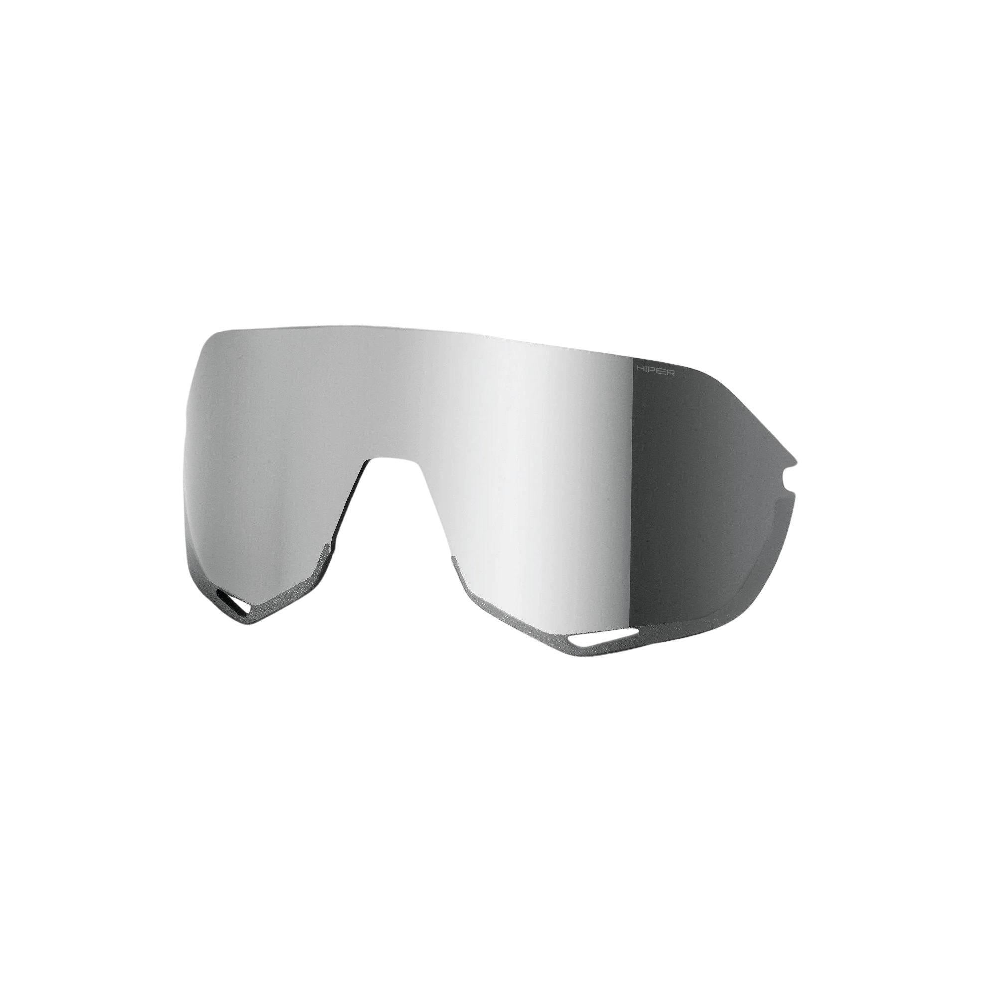 100% S2 Replacement Lens - HiPER Silver Mirror, Cat 3 with 15% light transmission, perfect for outdoor activities.
