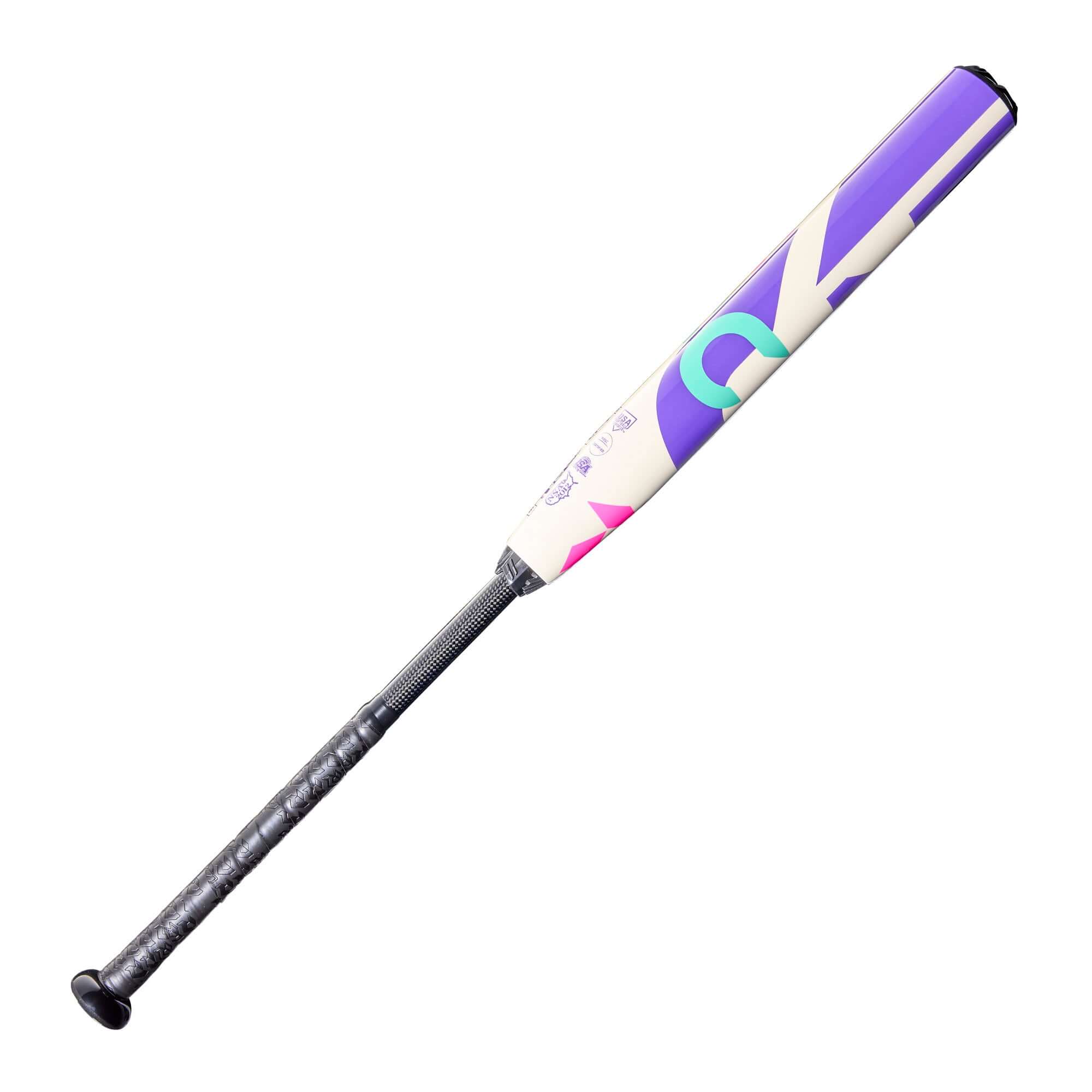 2026 DeMarini CF FP FE (-9) fastpitch softball bat with Paraflex Plus composite barrel for young athletes.