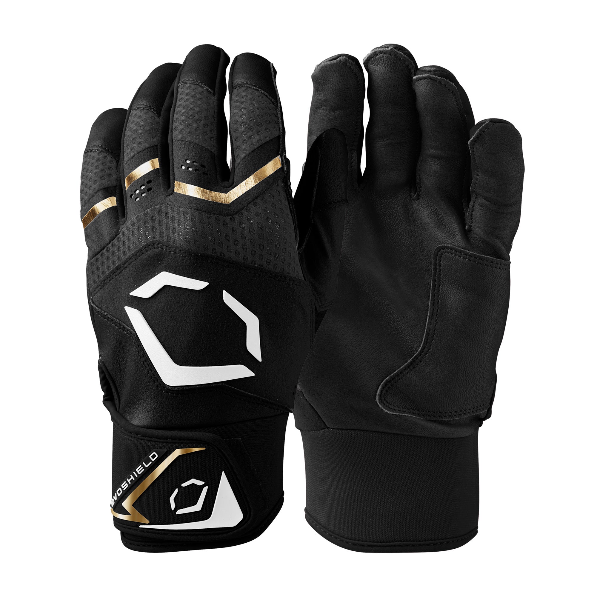 Evoshield Adult Carbyne Batting Gloves - Black