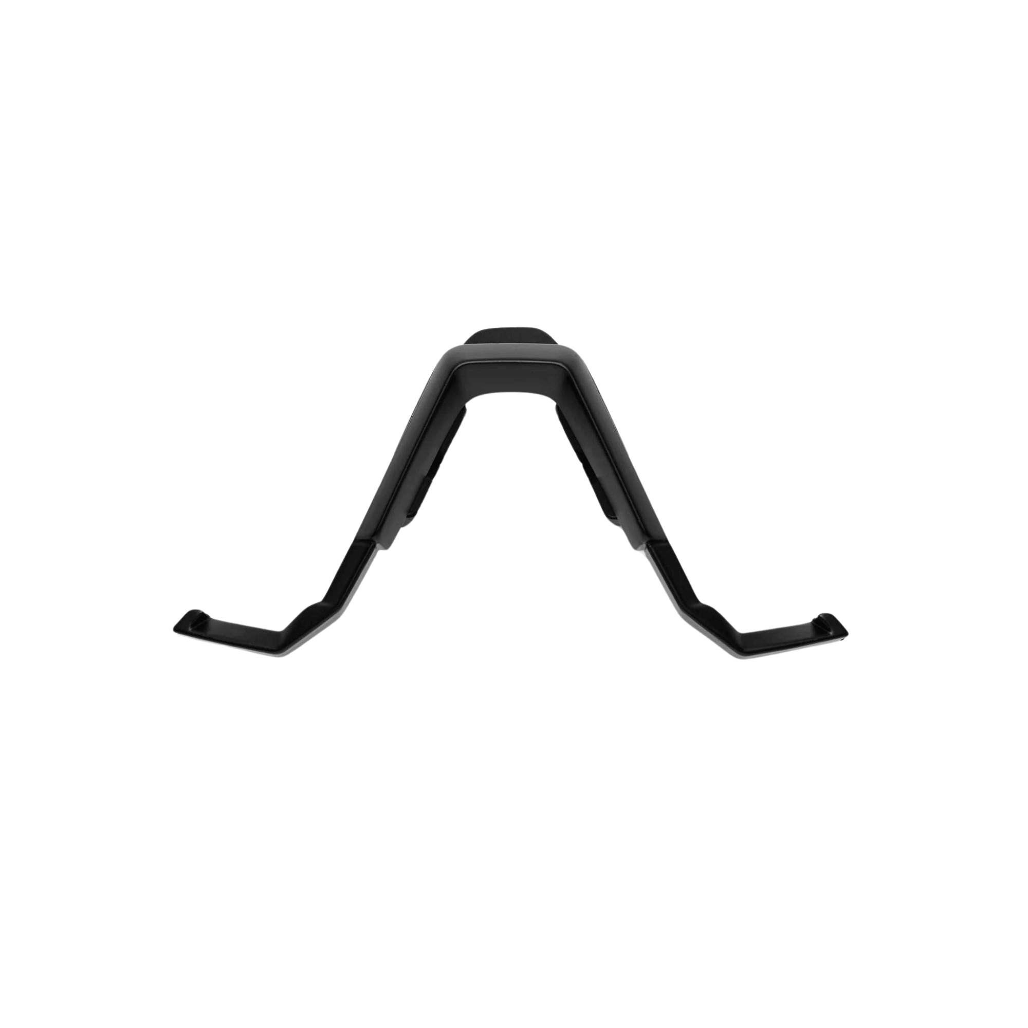 100% SPEEDCRAFT S3 Nose Bridge Kit in Soft Tact Black for sunglasses, includes standard and alternative fit nose pads.