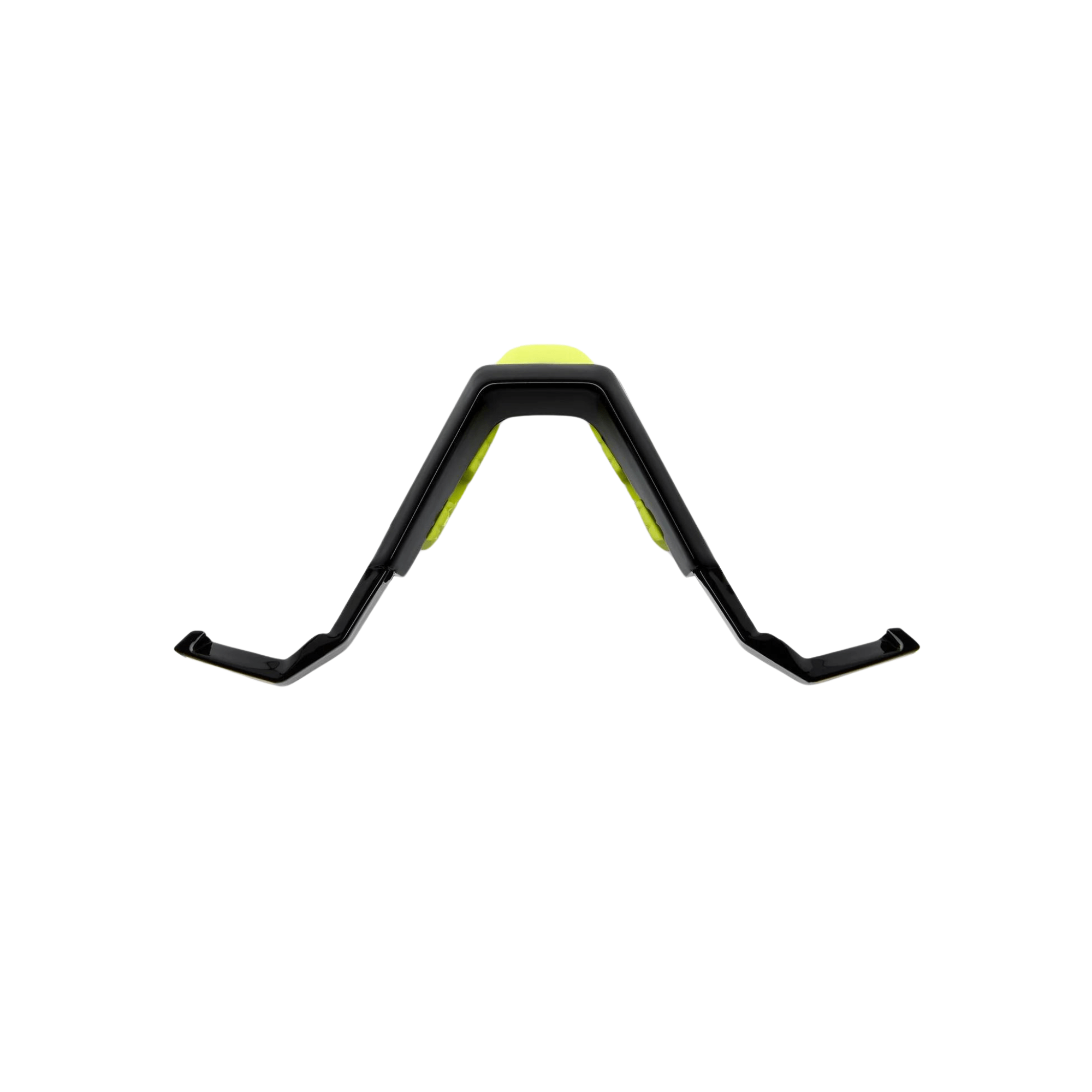 Gloss black S3 nose bridge kit for Speedcraft sunglasses, featuring standard and alternative fit nose pads.