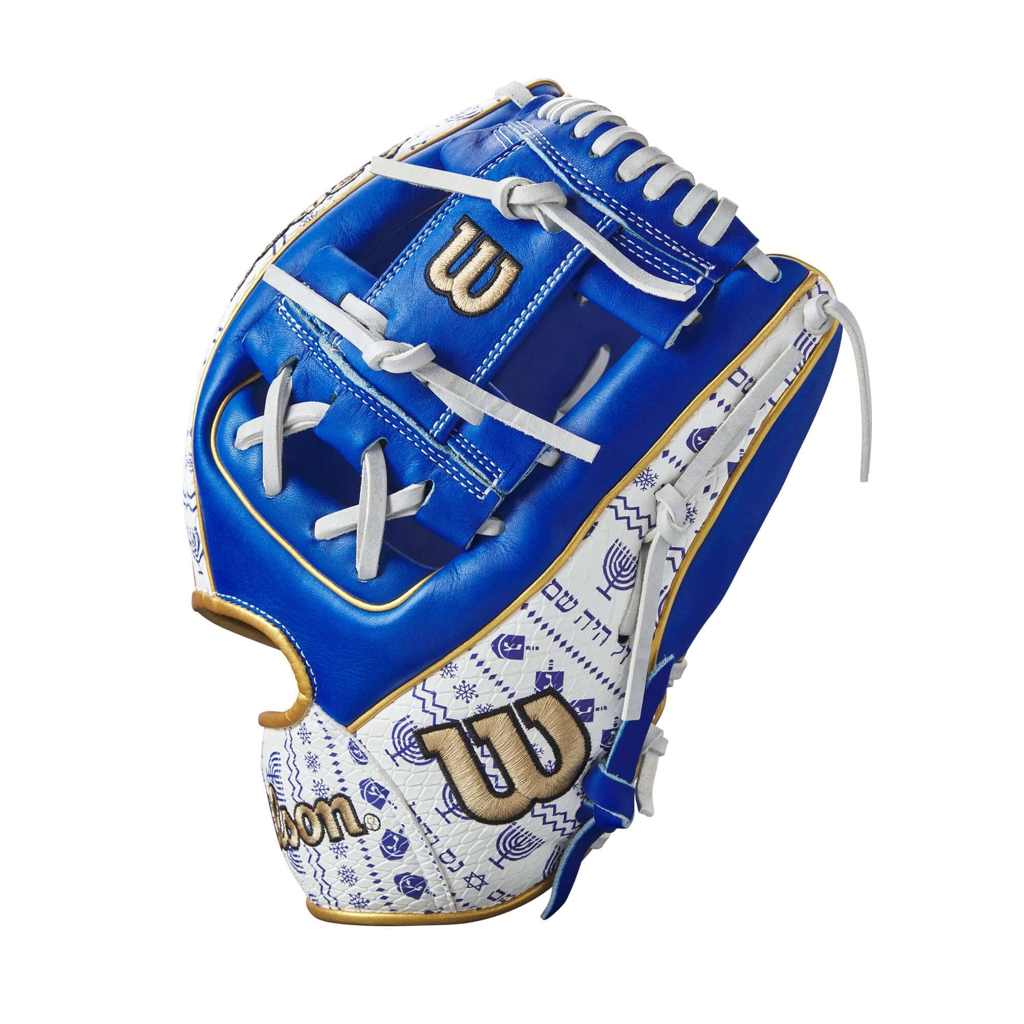 Wilson A2000 2024 Hanukkah Sweater 1975SS 11.75