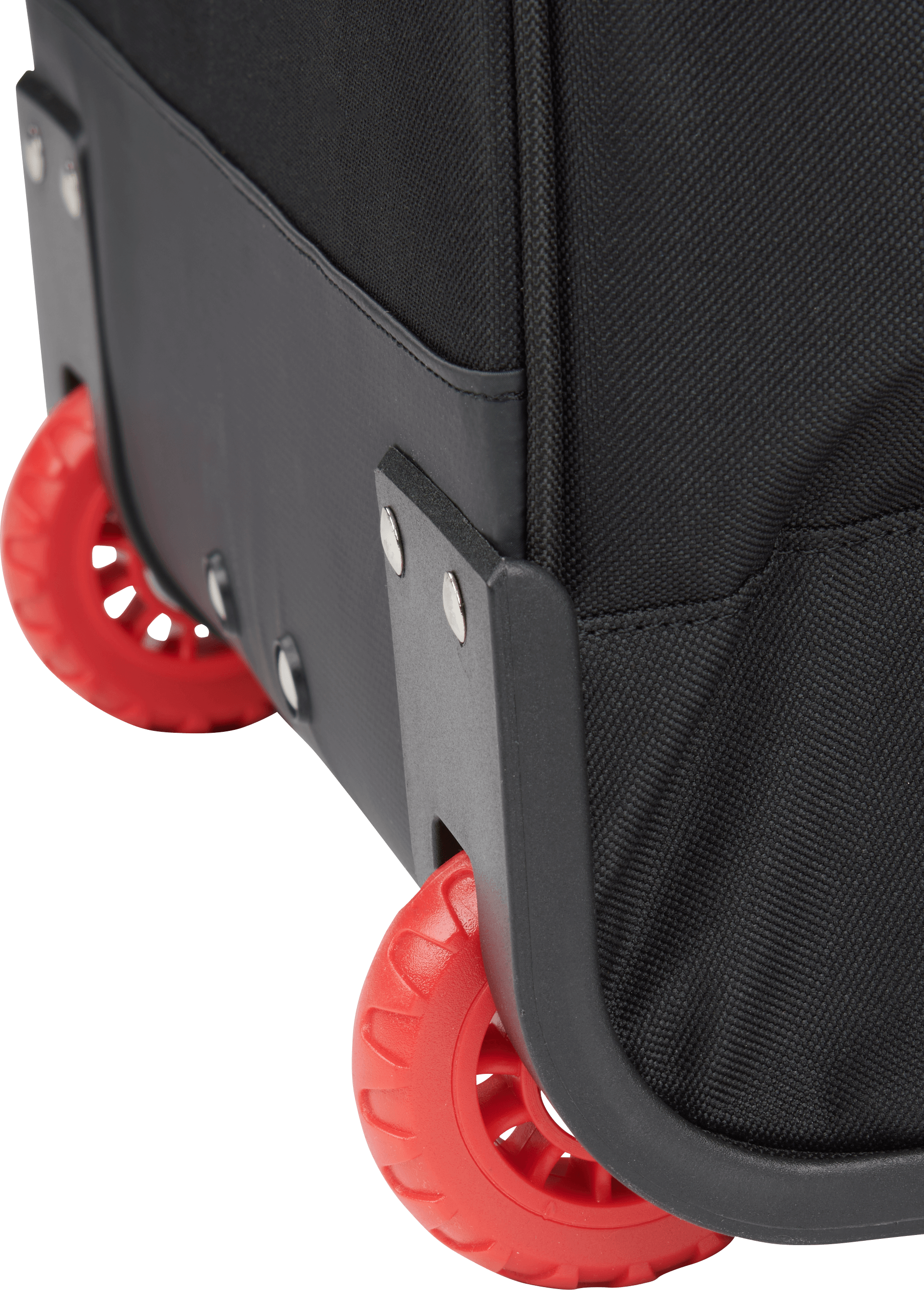 Rawlings Gold Collection Wheeled Bag close-up of durable wheels