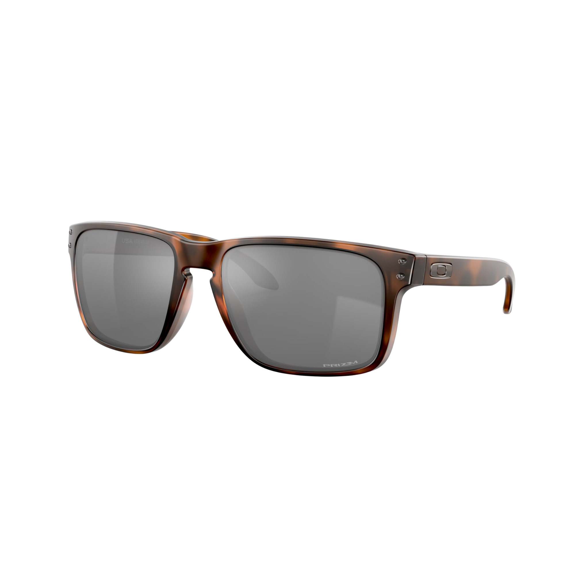 Oakley Holbrook XL Matte Brown Tortoise W/ Prizm Black Injected Man Sunglass