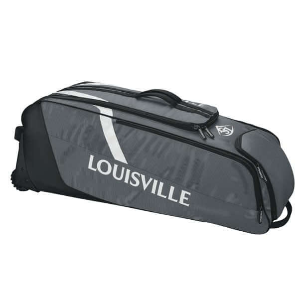 Wilson Louisville Slugger Select Rig Wheeled Bag in Charcoal