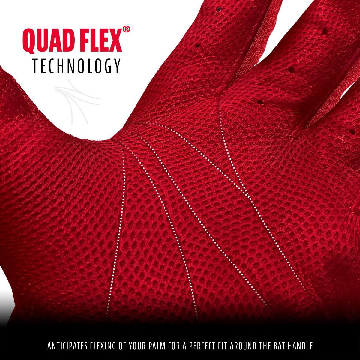 Franklin Jewel 4th Of July Batting Gloves in red, white, and blue with American flag logo