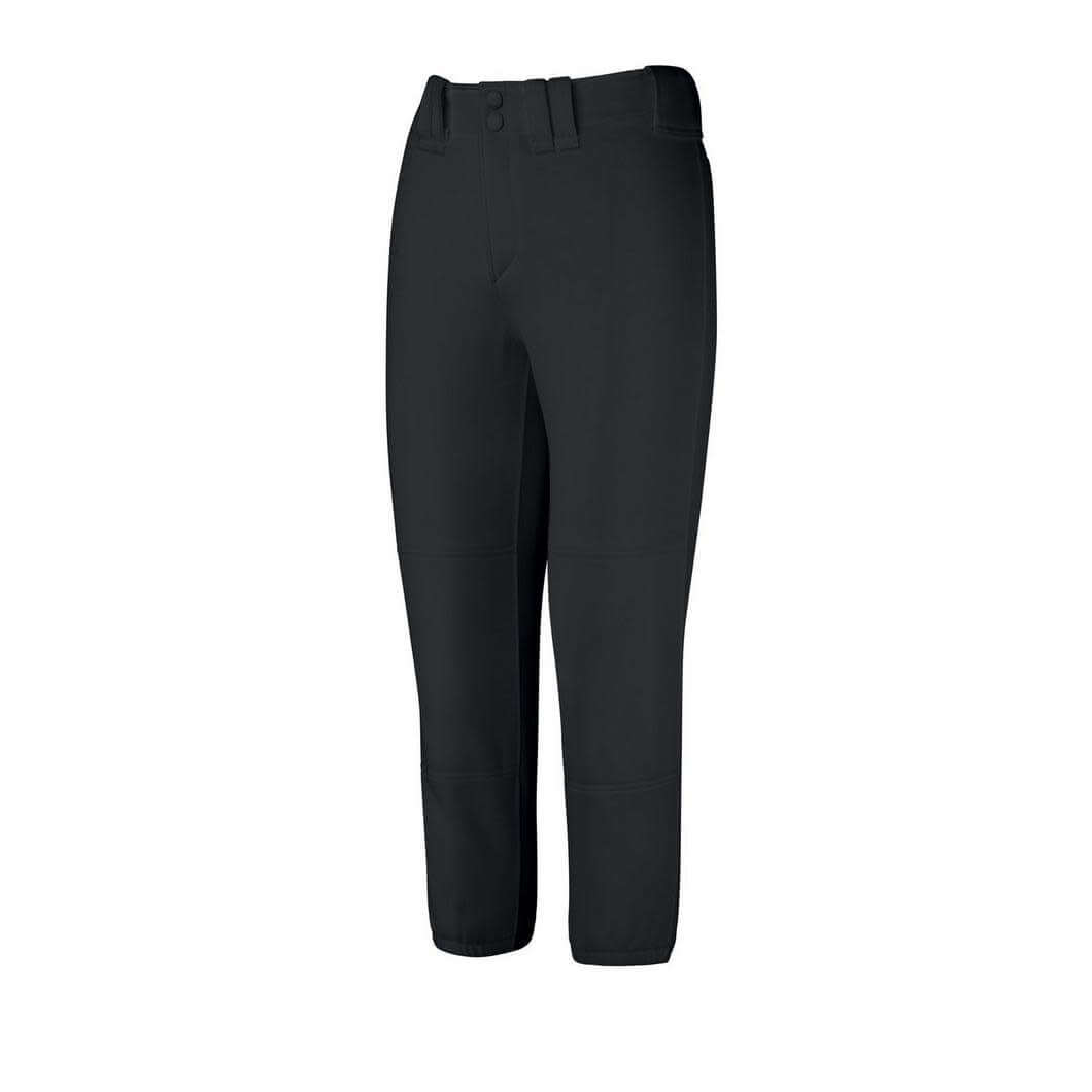 Mizuno Womens Belted Softball Pant, low rise fit, double knit fabric