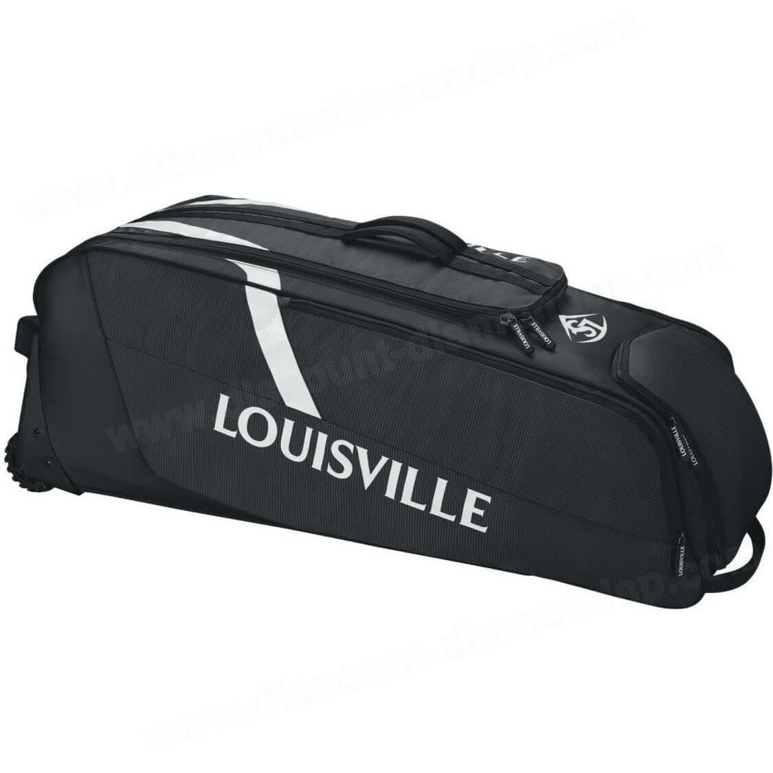 Wilson Louisville Slugger Select Rig Wheeled Bag in Black
